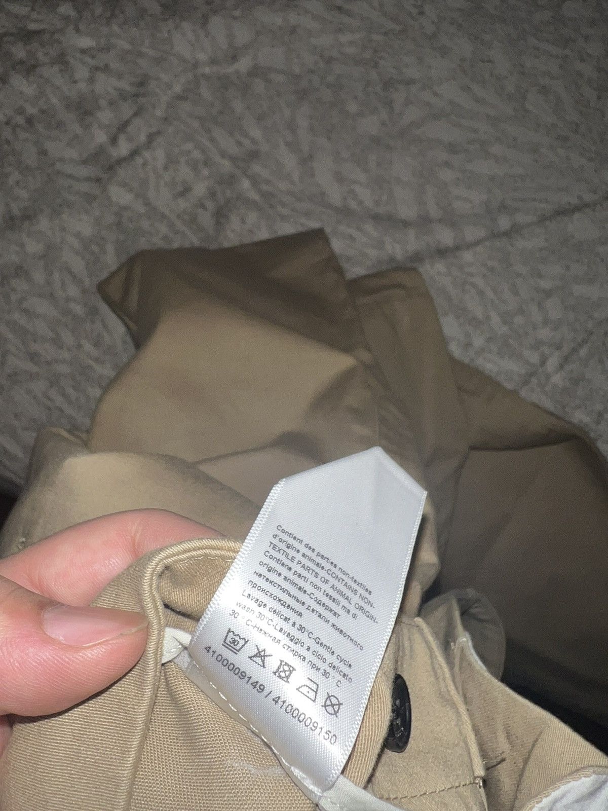 Lanvin Lanvin Tapered Trousers Size US 34 / EU 50 - 6 Thumbnail