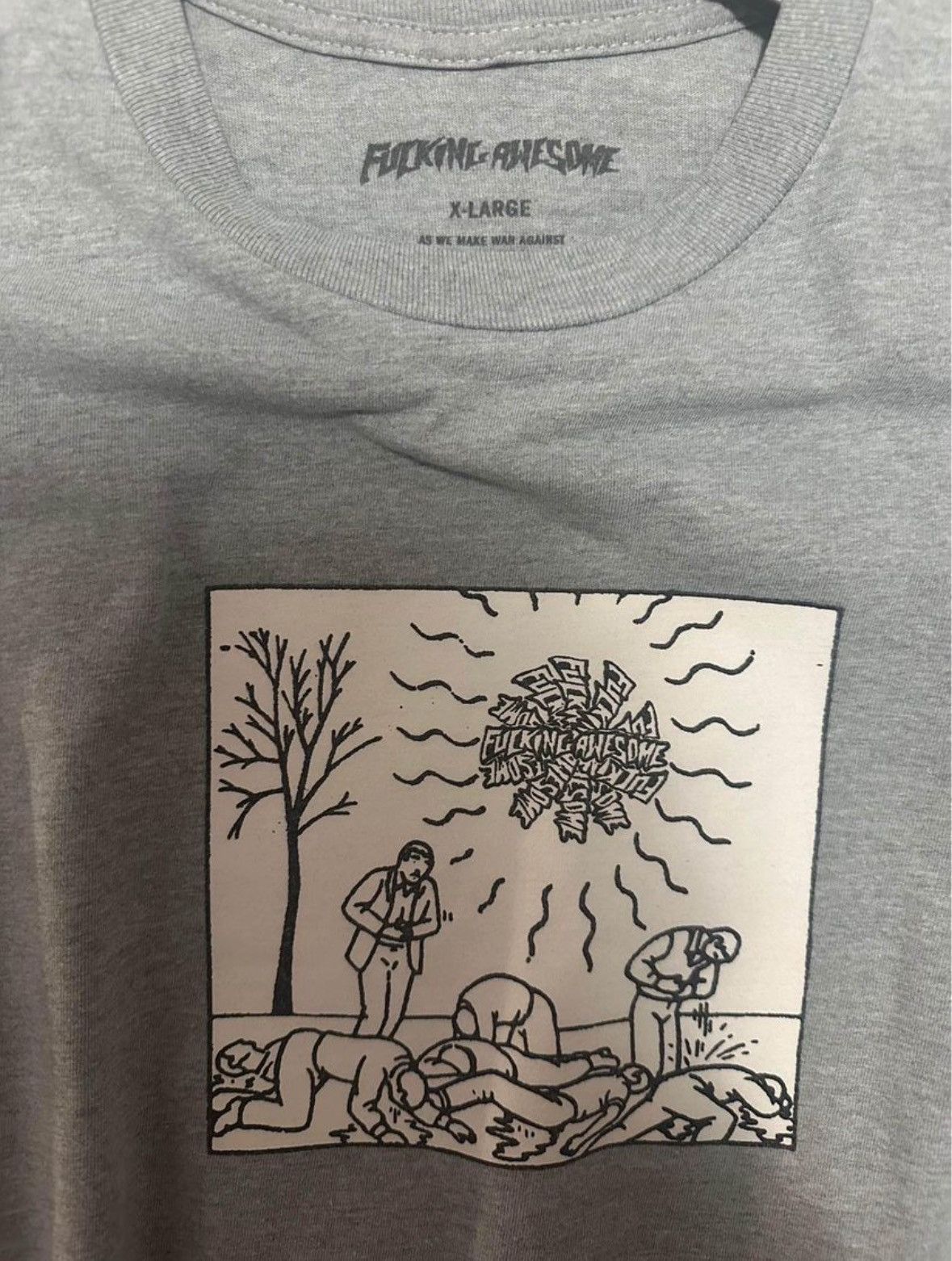 Fucking Awesome FA Us You With Them T-Shirt Size US XL / EU 56 / 4 - 3 Thumbnail