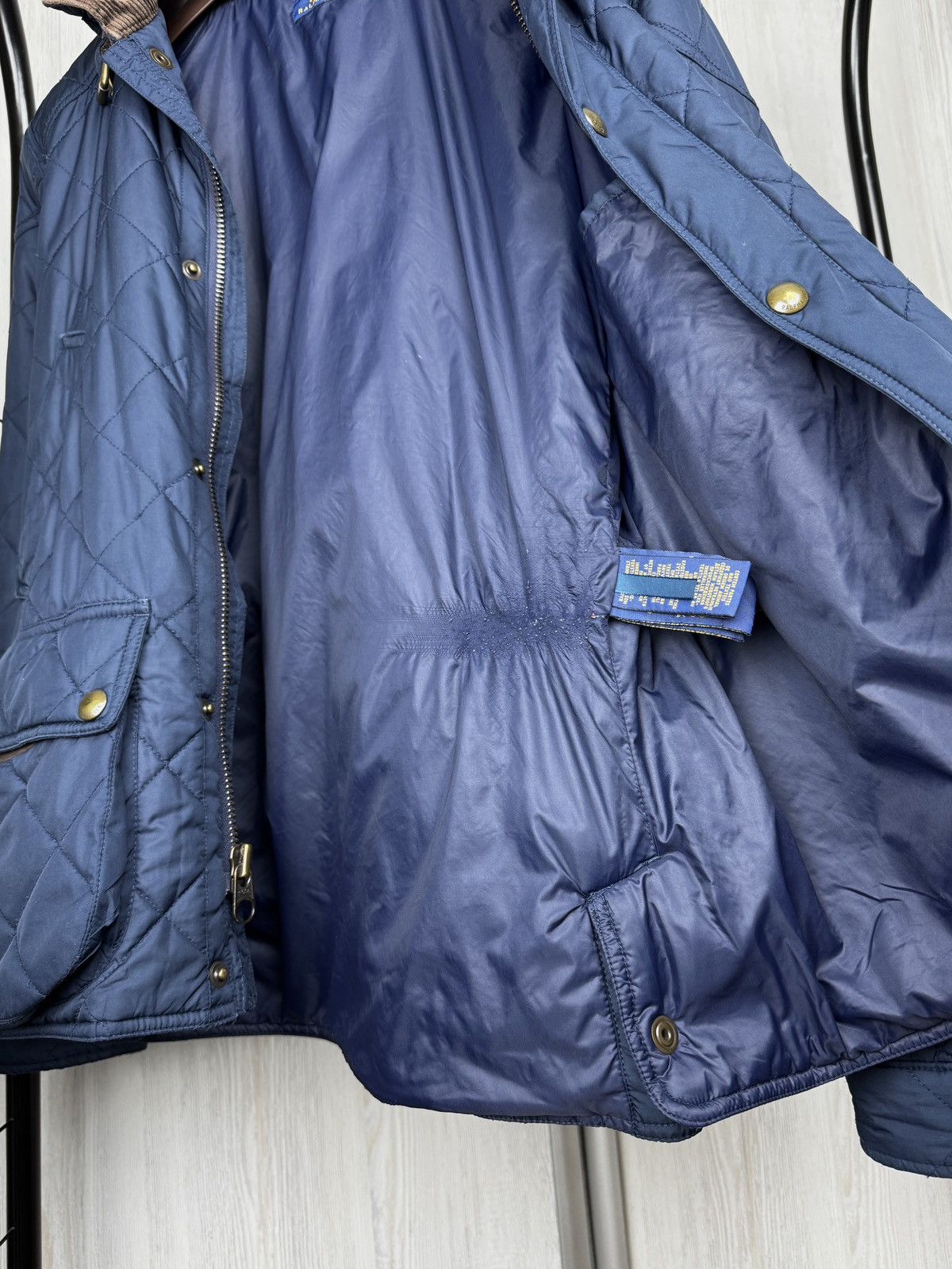 Polo Ralph Lauren Polo Ralph Lauren Cadwell Quilted Bomber Navy Jacket size L Size US L / EU 52-54 / 3 - 18 Thumbnail
