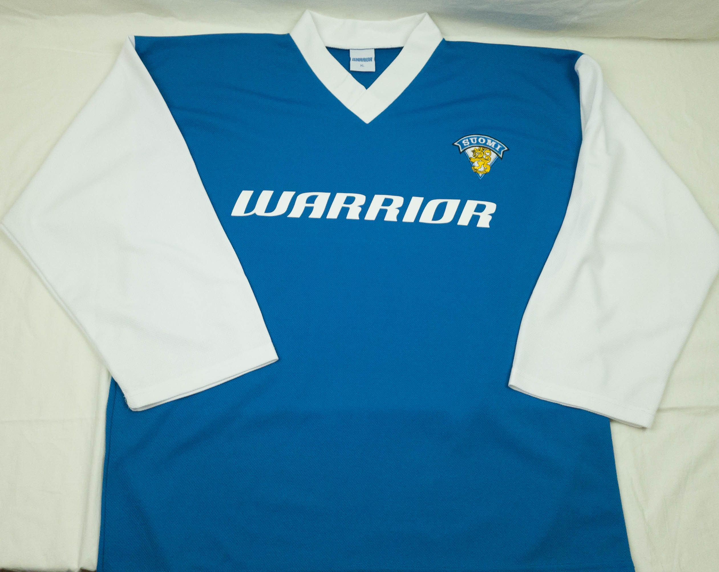 NHL MENS SUOMI FINLAND WARRIOR JERSEY SIZE XL EXCL Size US XL / EU 56 / 4 - 3 Thumbnail