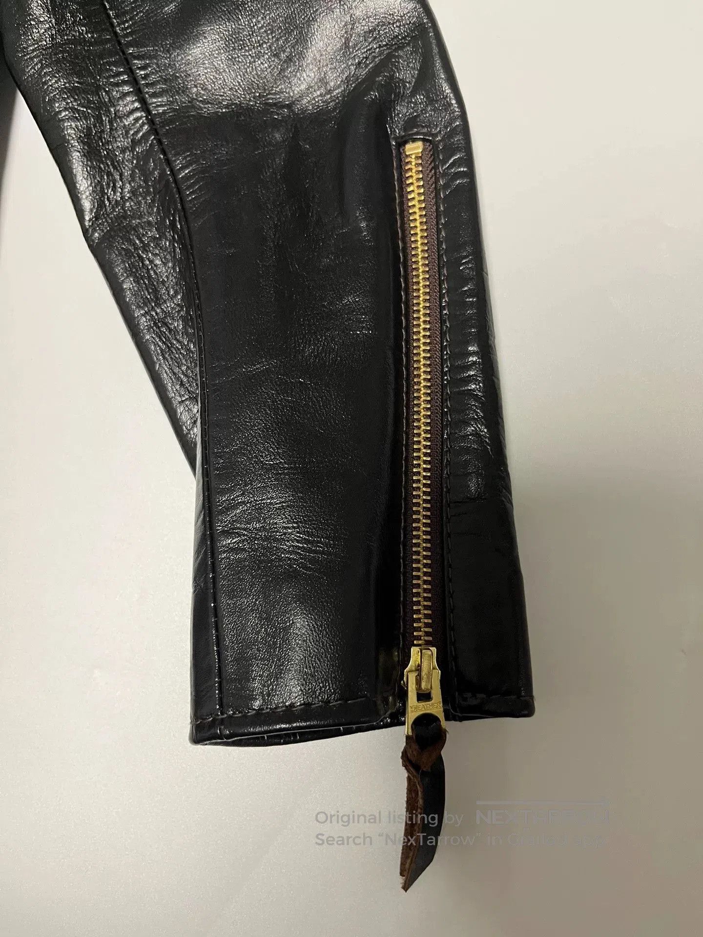 Y'2 Leather black leather jacket by Y'2 Leather. Size US M / EU 48-50 / 2 - 5 Thumbnail