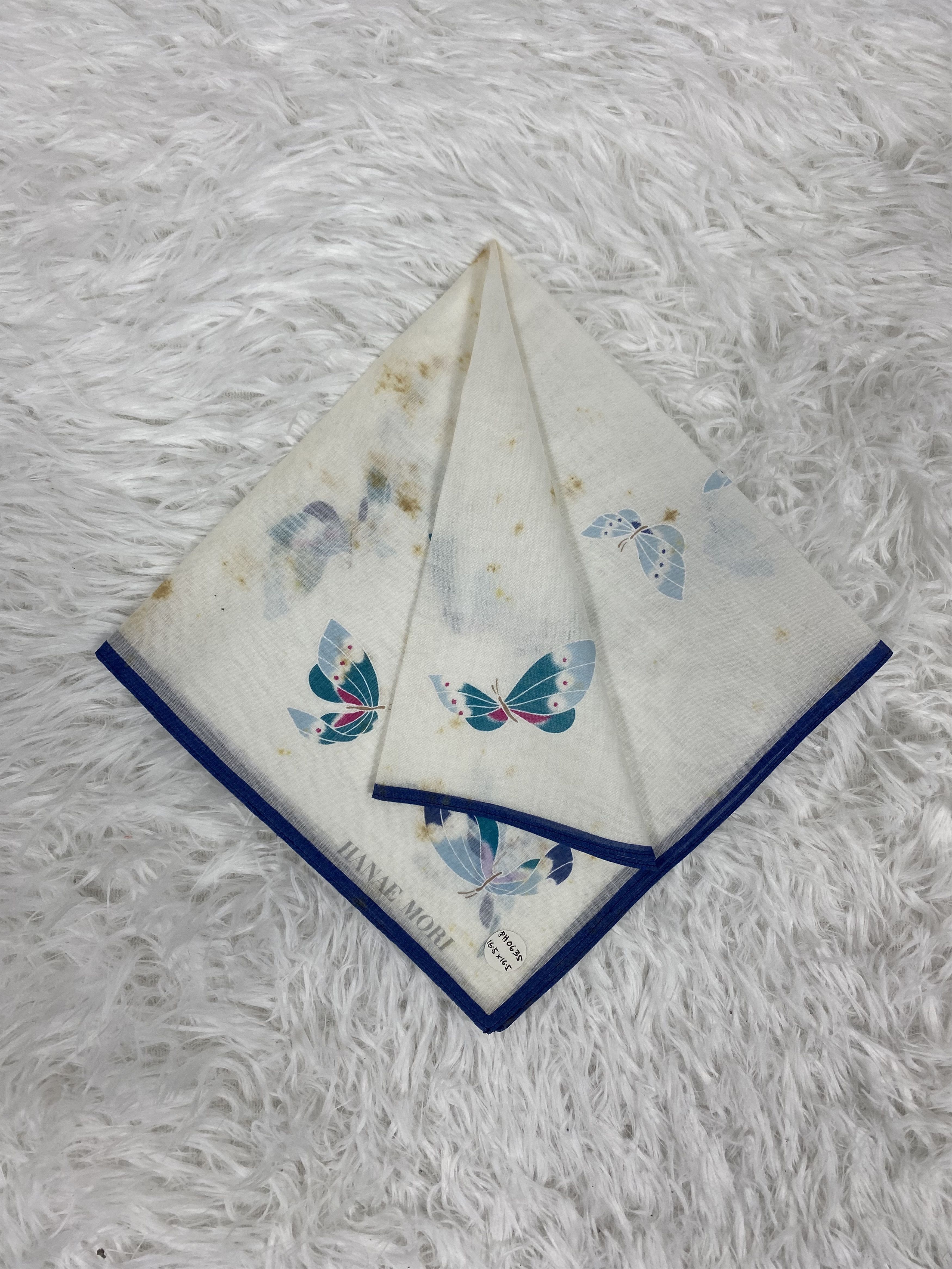 Hanae Mori × Vintage Vintage Hanae Mori Handkerchief Neckerchief PH0635 Size ONE SIZE - 1 Thumbnail