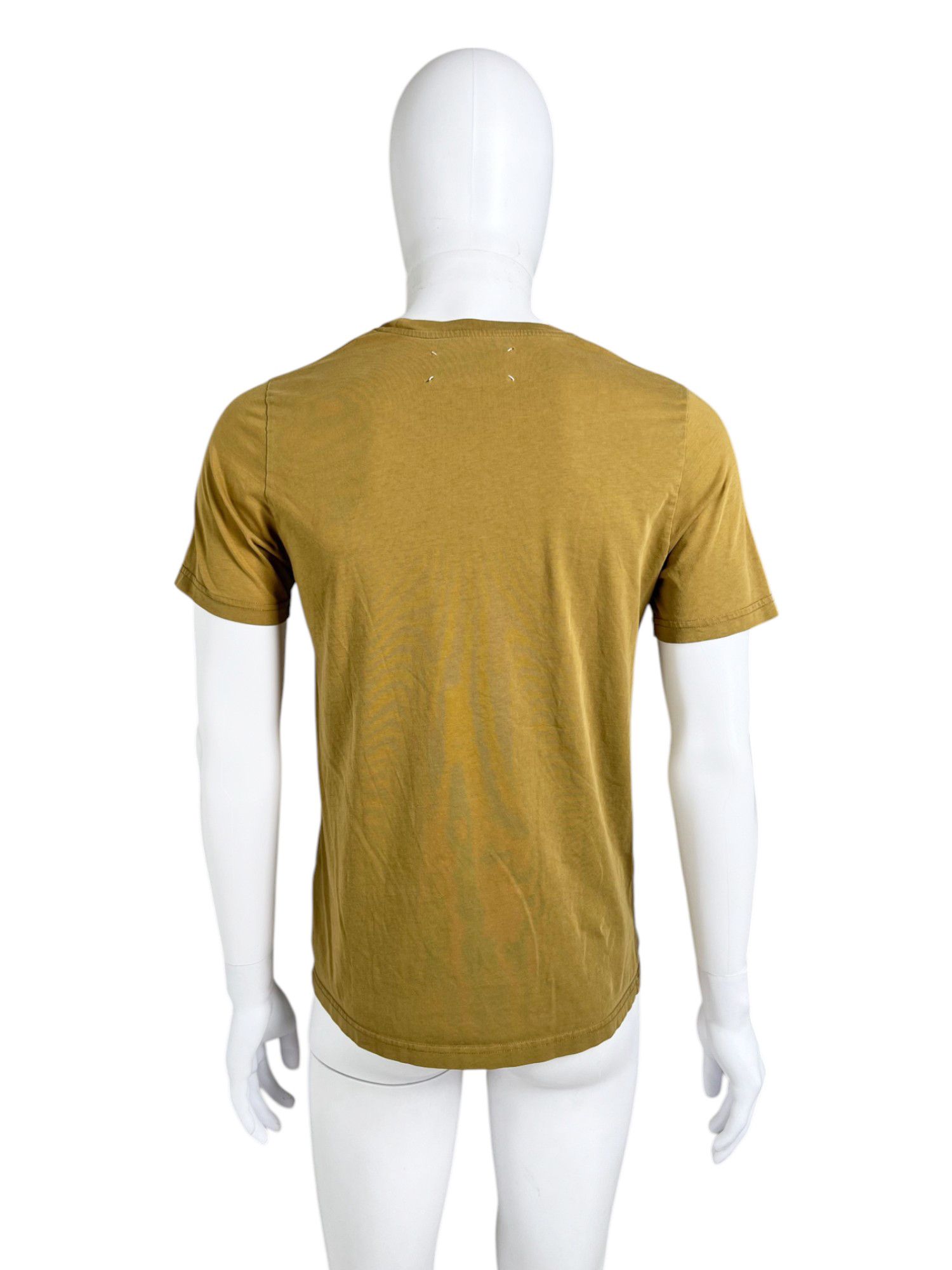 Maison Margiela S/S 2016 Yellow Ochre Cotton Tee Size US S / EU 44-46 / 1 - 3 Thumbnail
