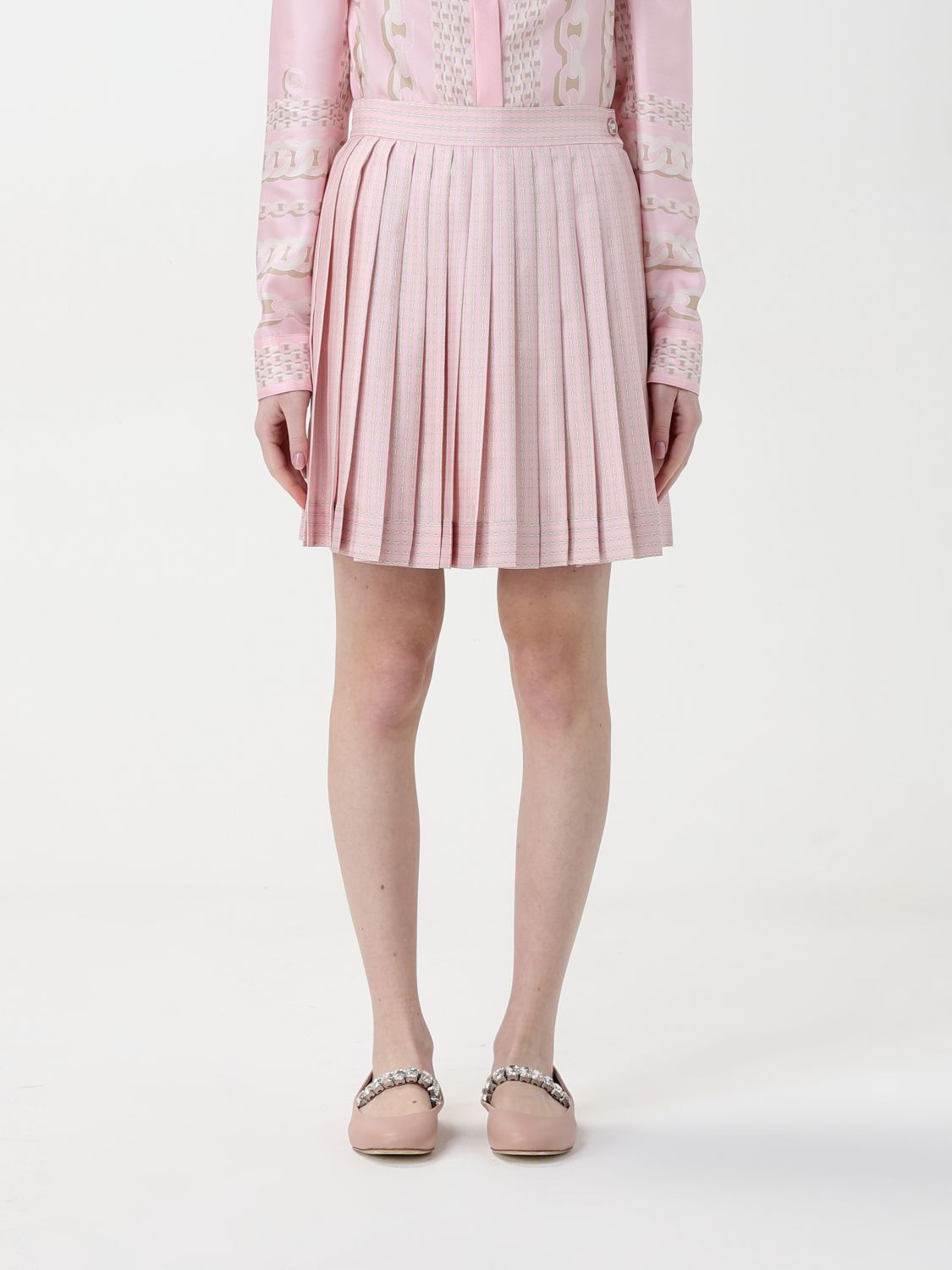 Versace Versace Skirt Woman Pink Size 28" / US 6 / IT 42 - 1 Thumbnail