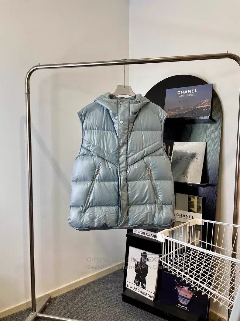 Hermes Hermes Autumn/Winter Down Vest, Blue Size US M / EU 48-50 / 2 - 1 Thumbnail