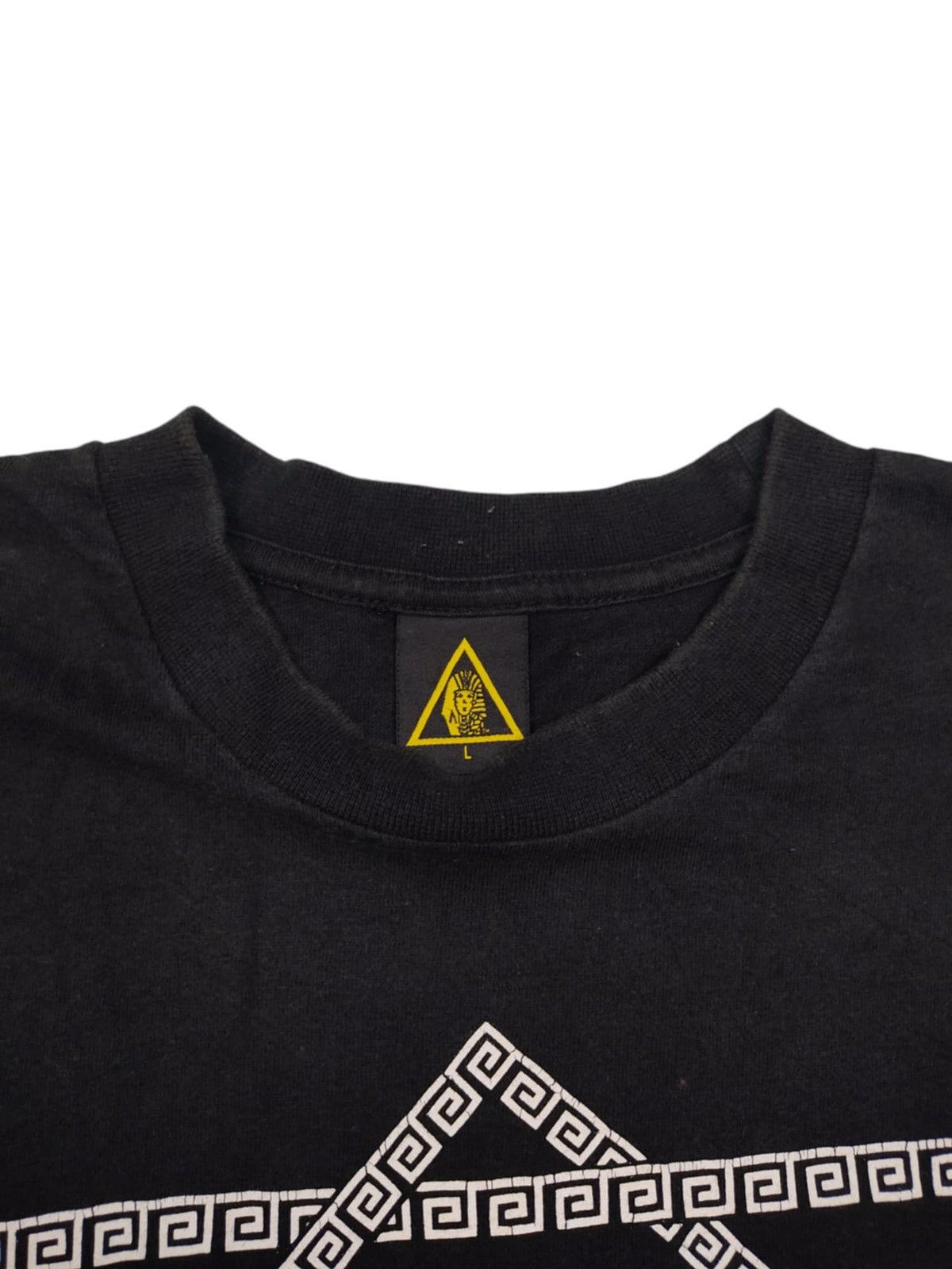 Last Kings × Rap Tees LAST KINGS Records T-Shirt Tyga Egyptian Tut Logo Hip Hop Size US L / EU 52-54 / 3 - 5 Thumbnail