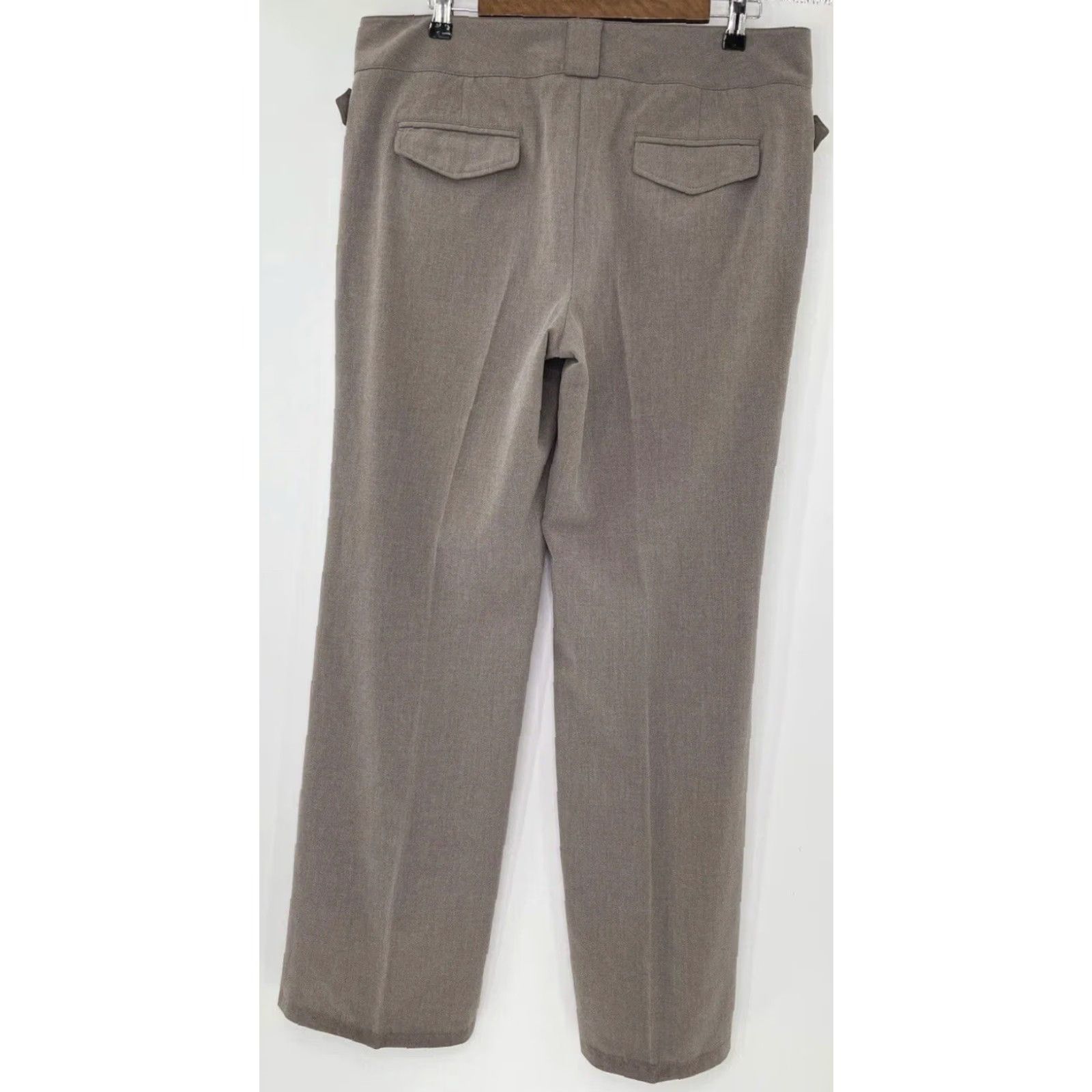 Michael Kors MICHAEL KORS Dress Pants Brown Wide-Leg Pockets 32 Inseam 12 Hemmed Womens Regular XS-XL? No, Size 12 Size 34" / US 12 / IT 48 - 2 Thumbnail