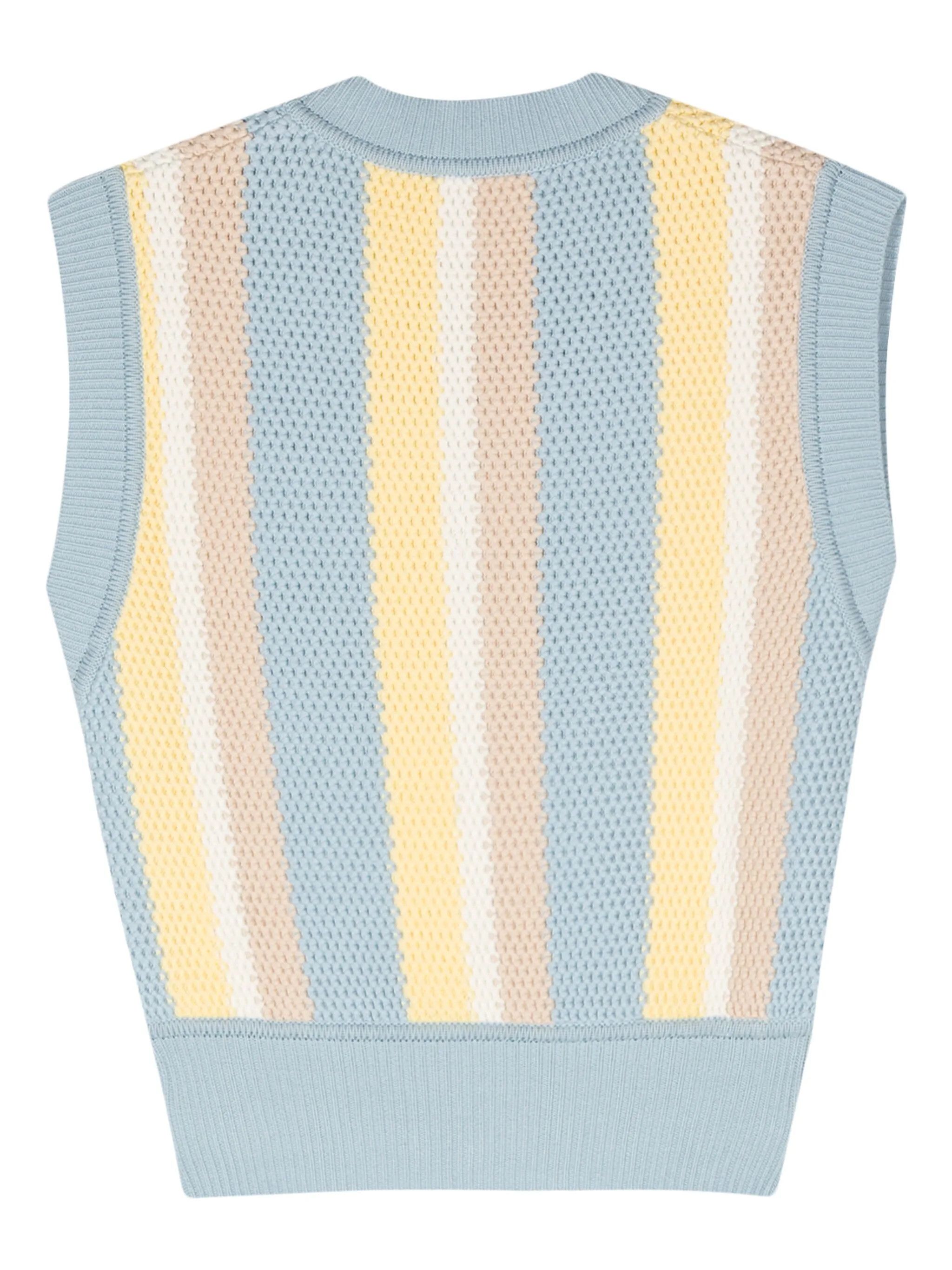 AUTRY o1y0725 Logo Sleeveless Sweater in Multicolor Size M / US 6-8 / IT 42-44 - 2 Thumbnail