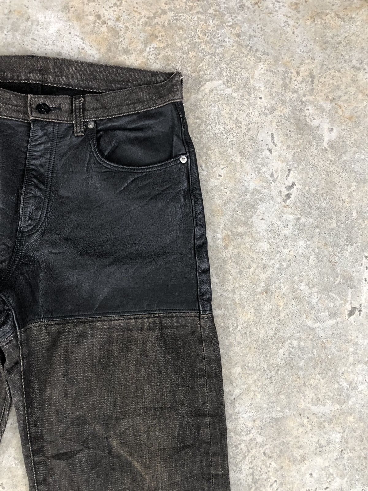 Neighborhood Neighborhood Leather Selvedge Denim Size US 32 / EU 48 - 5 Thumbnail
