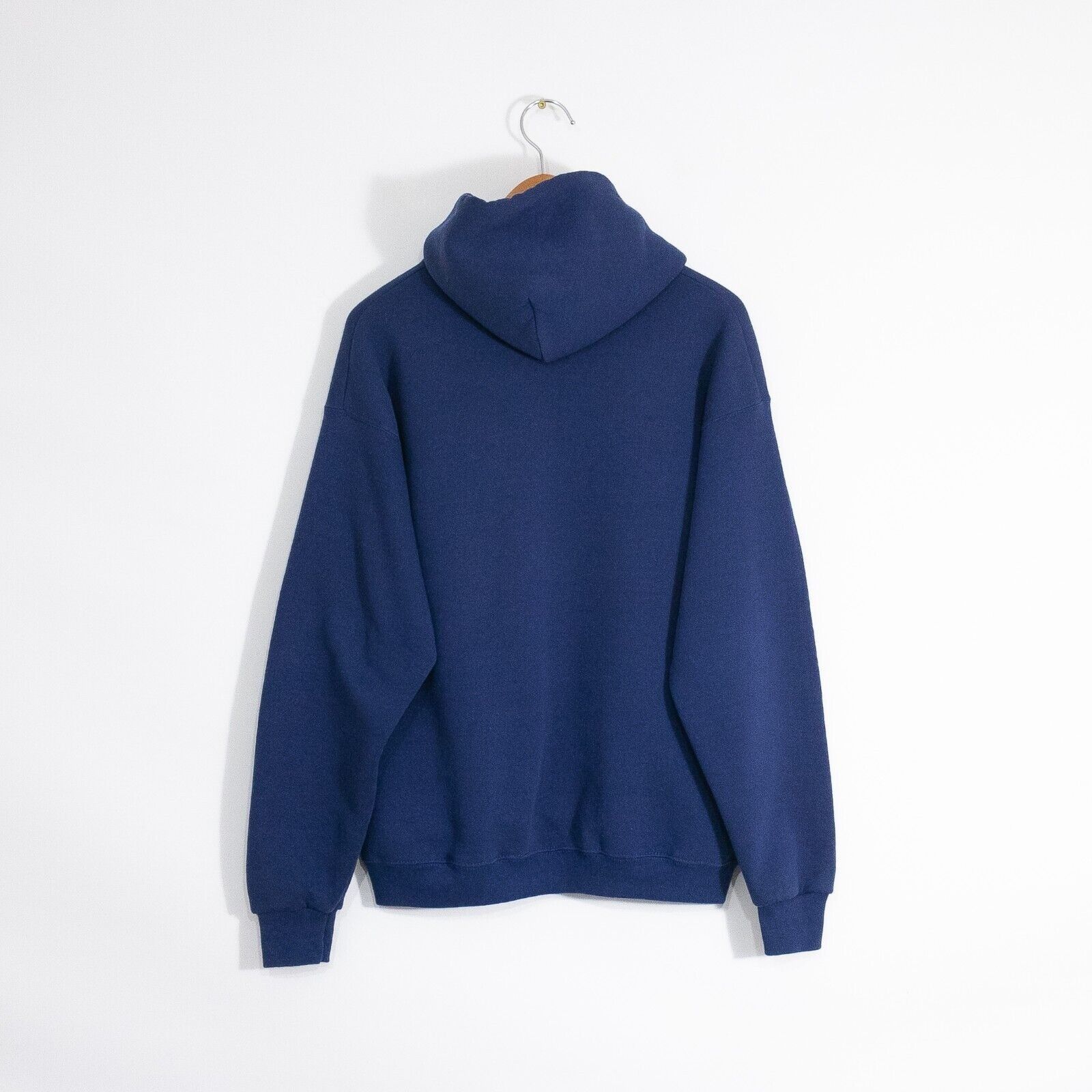 Vintage Vintage 90s USA Olympics Blank Hoodie Large - JC Penney Blue Size US L / EU 52-54 / 3 - 7 Thumbnail