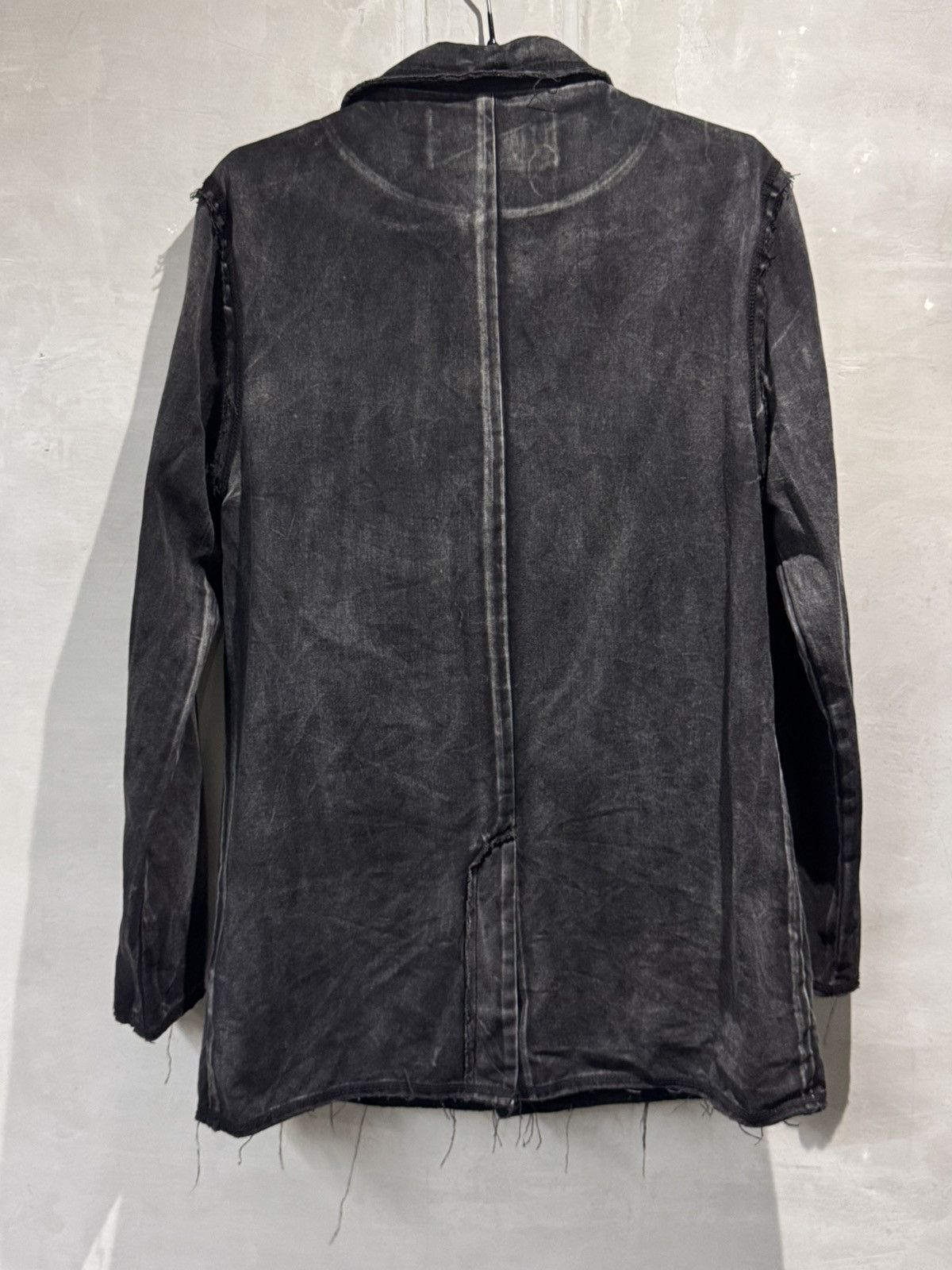 Vintage Vintage Tough Jeans Smith Distressed Western Chore Jacket Size 40L - 15 Thumbnail