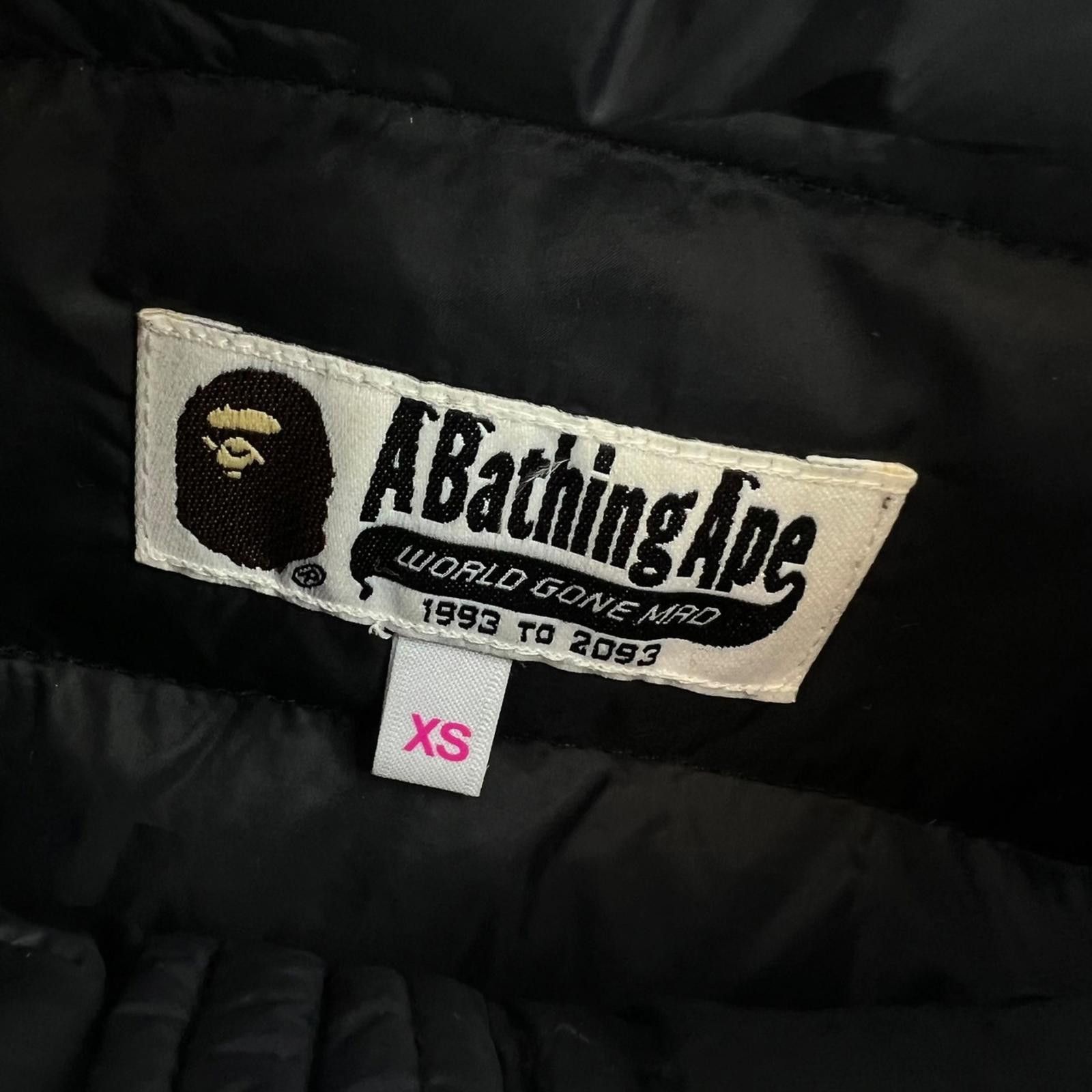Bape Bape Women's Black Puffer Jacket Size XS / US 0-2 / IT 36-38 - 4 Thumbnail
