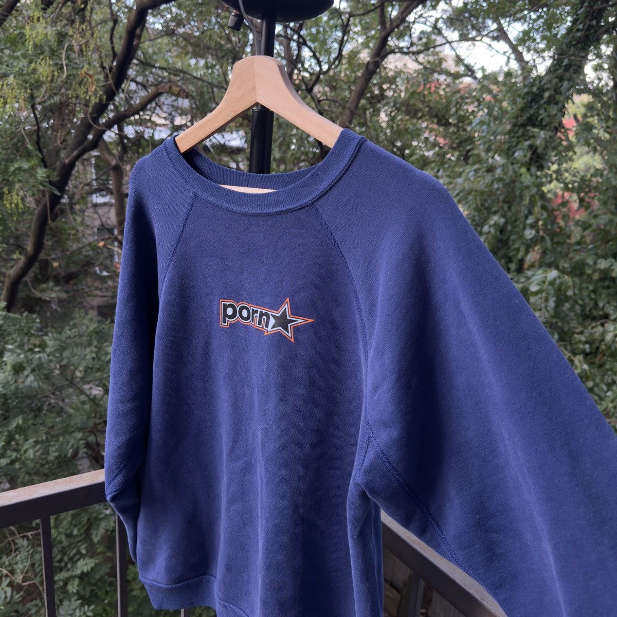 Vintage Pornstar Faded Thrashed Purple Sweatshirt ERD Grunge Size US M / EU 48-50 / 2 - 5 Thumbnail