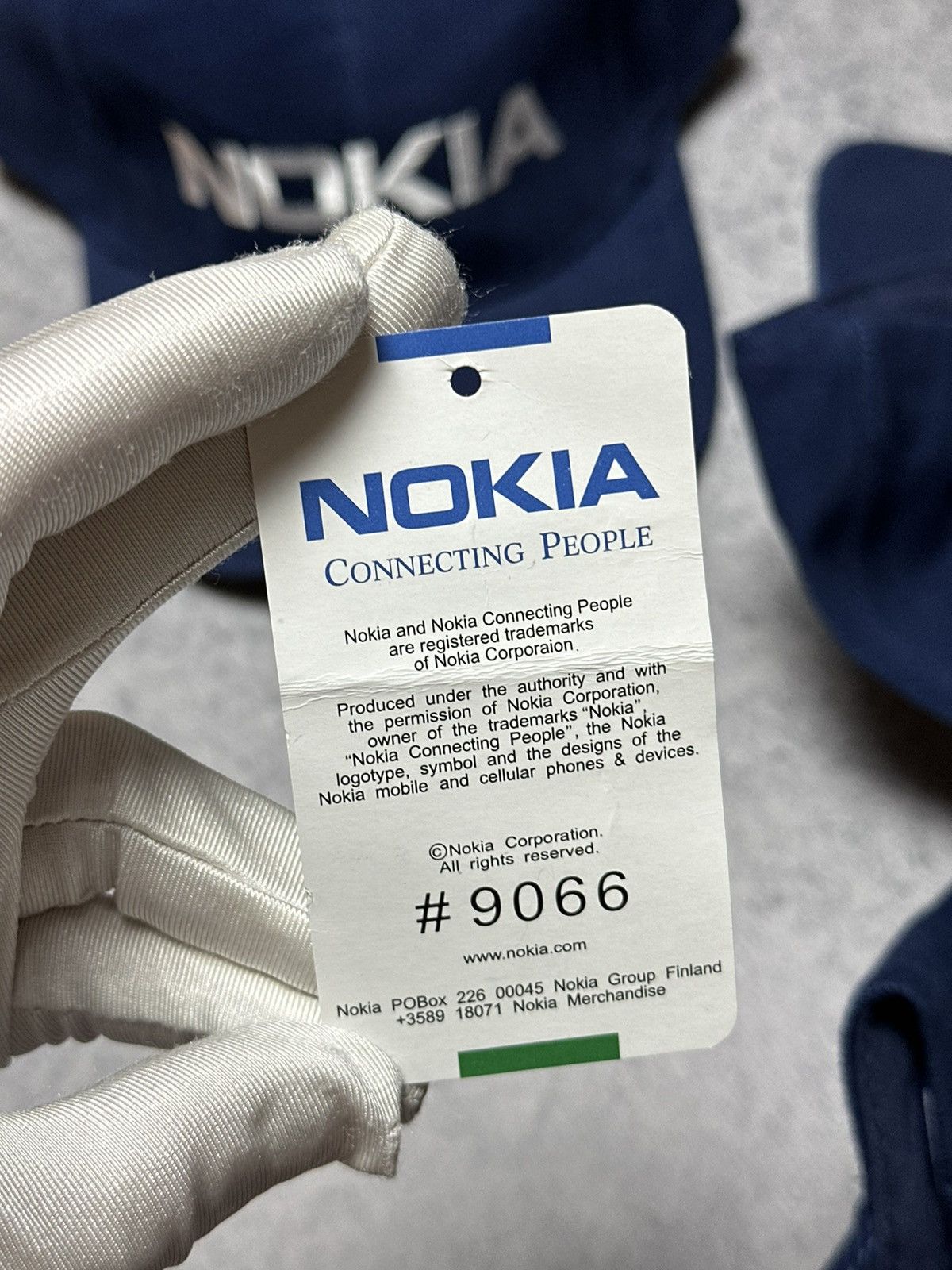 Vintage Vintage Nokia Connecting People Racing Hat Cap Deadstock Size ONE SIZE - 12 Thumbnail