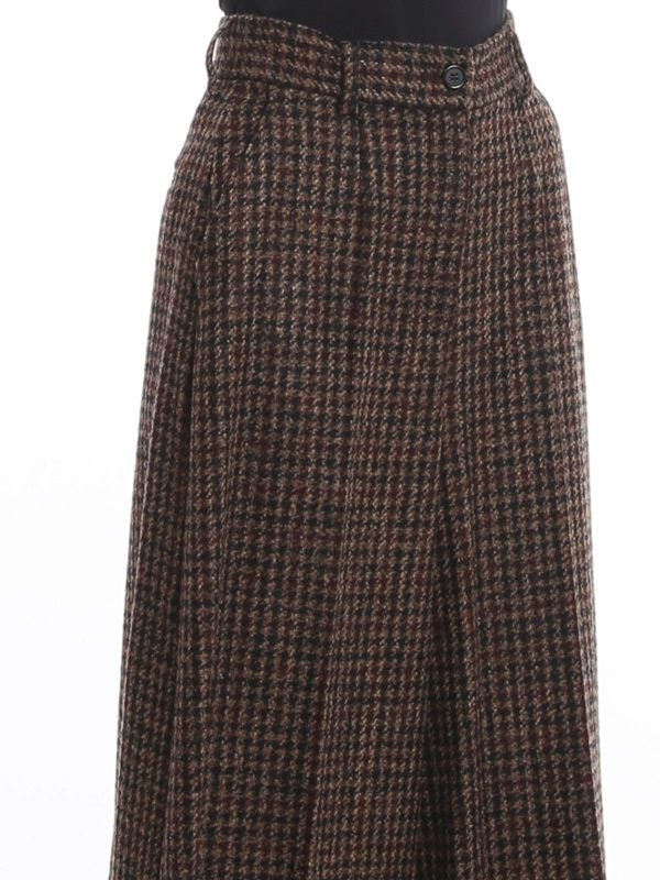 Dolce & Gabbana o1y0925 Midi Skirt in Brown Size 27" / US 4 / IT 40 - 2 Thumbnail