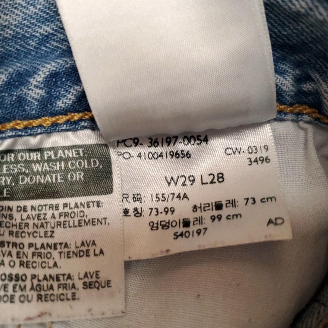 Denime VINTAGE Levis Premium Jeans 501 Blue 29x28 31x27 Denim Straight Leg Button Fly Mens Jeans Regular 501 Size US 29 - 7 Thumbnail