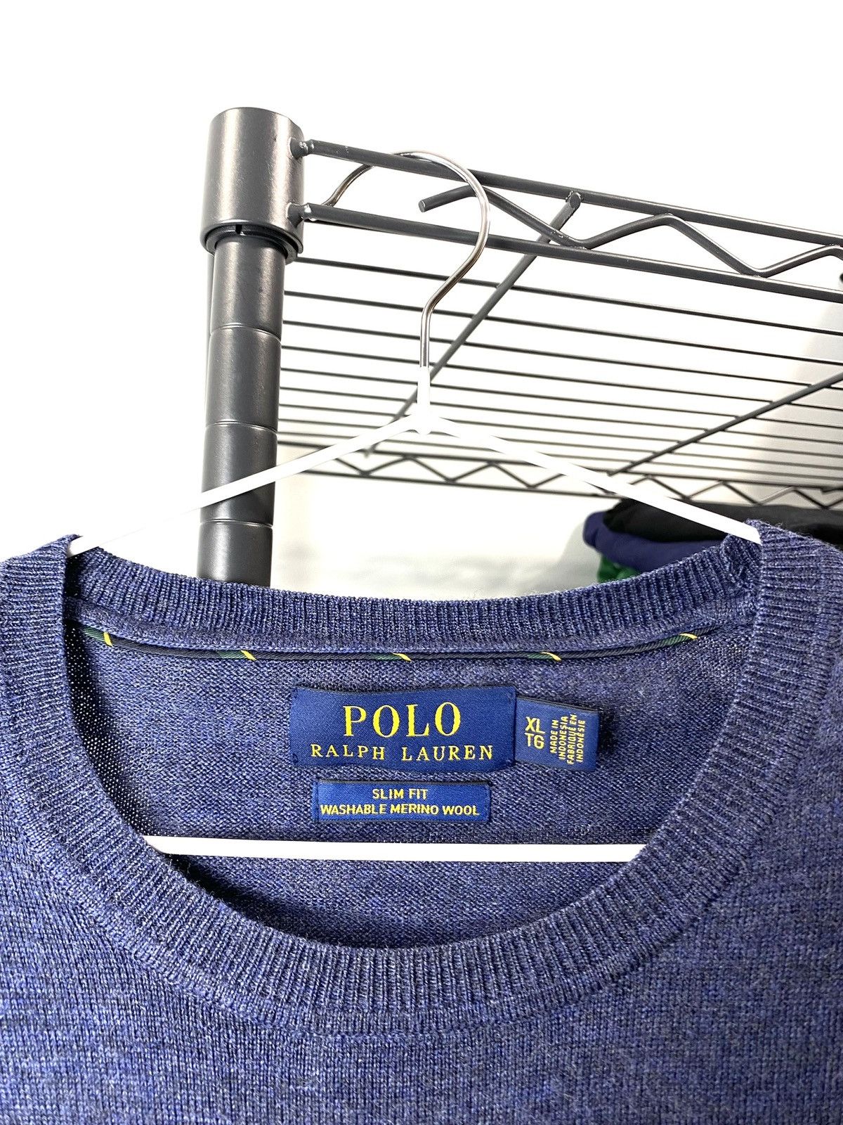 Polo Ralph Lauren Polo Ralph Lauren Merino Wool Sweater Size US XL / EU 56 / 4 - 4 Thumbnail
