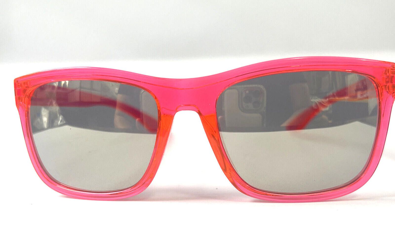Puma PUMA PU0071SA 005 Red/Orange Square Sunglasses 56-19 145 New Size ONE SIZE - 4 Thumbnail