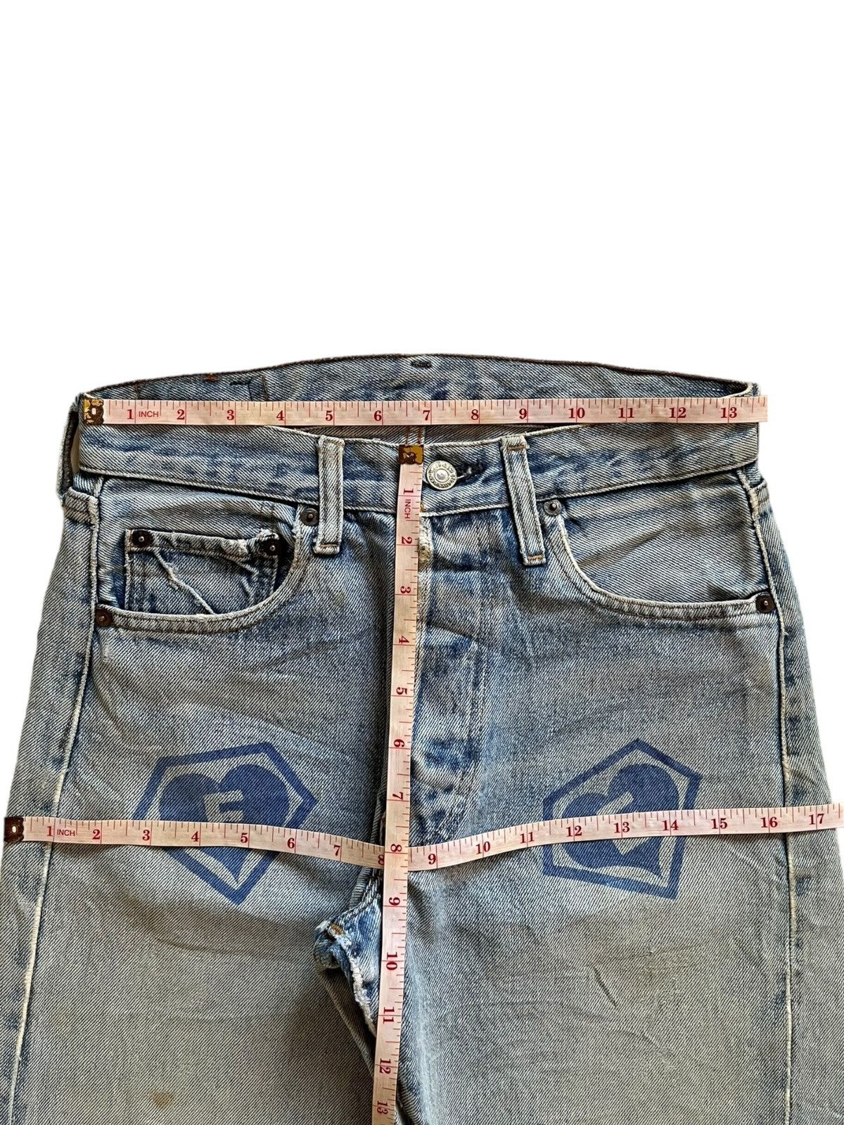 Levi's Rare Vintage 70s Levis 501 Selvedge Jeans Size US 27 - 13 Thumbnail