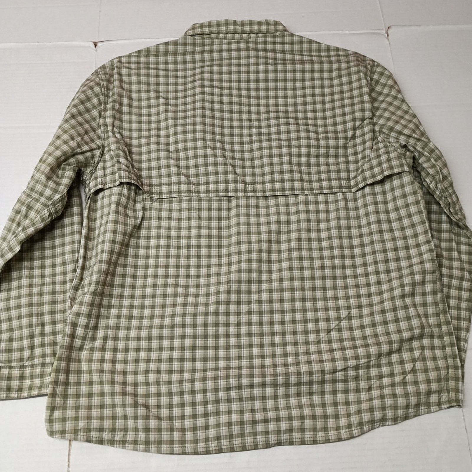 Other Ozark Trail Upstream Shirt Men XL (46-48) Green Plaid Vented Size US XL / EU 56 / 4 - 8 Thumbnail