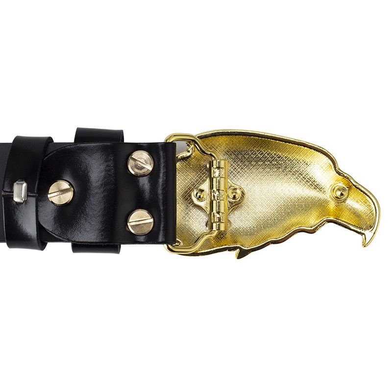 Designer Vibe Vintage Belt Riveted Belts Menswear Accessories Size ONE SIZE - 4 Thumbnail