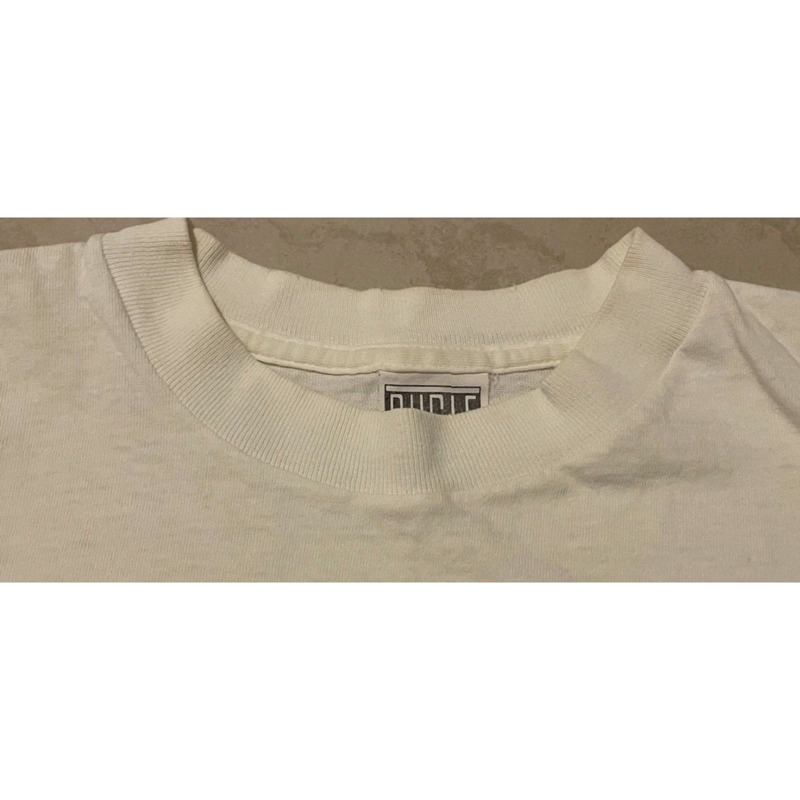 Quiksilver VINTAGE 90s Bugle Boy Handle With Care Faded Crop Earth Shirt Surf Grunge OP TC 80s Size ONE SIZE - 7 Thumbnail