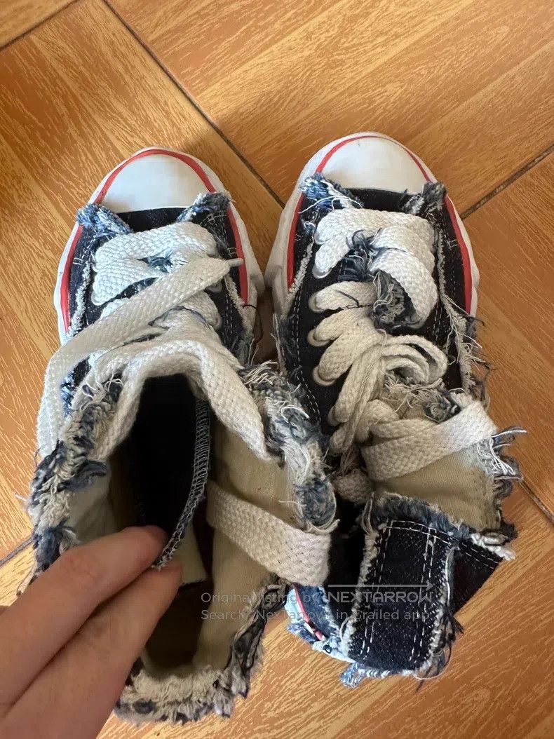 Nigel Cabourn Nigel Cabourn High bank dissolved canvas shoes washed with Size US 8 / EU 41 - 1 Thumbnail