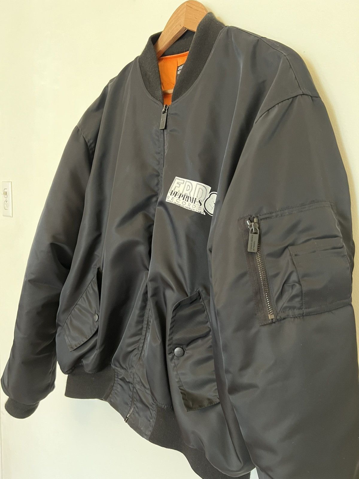 Enfants Riches Deprimes ERD Records Bomber Jacket Rare Black Color Size US L / EU 52-54 / 3 - 3 Thumbnail