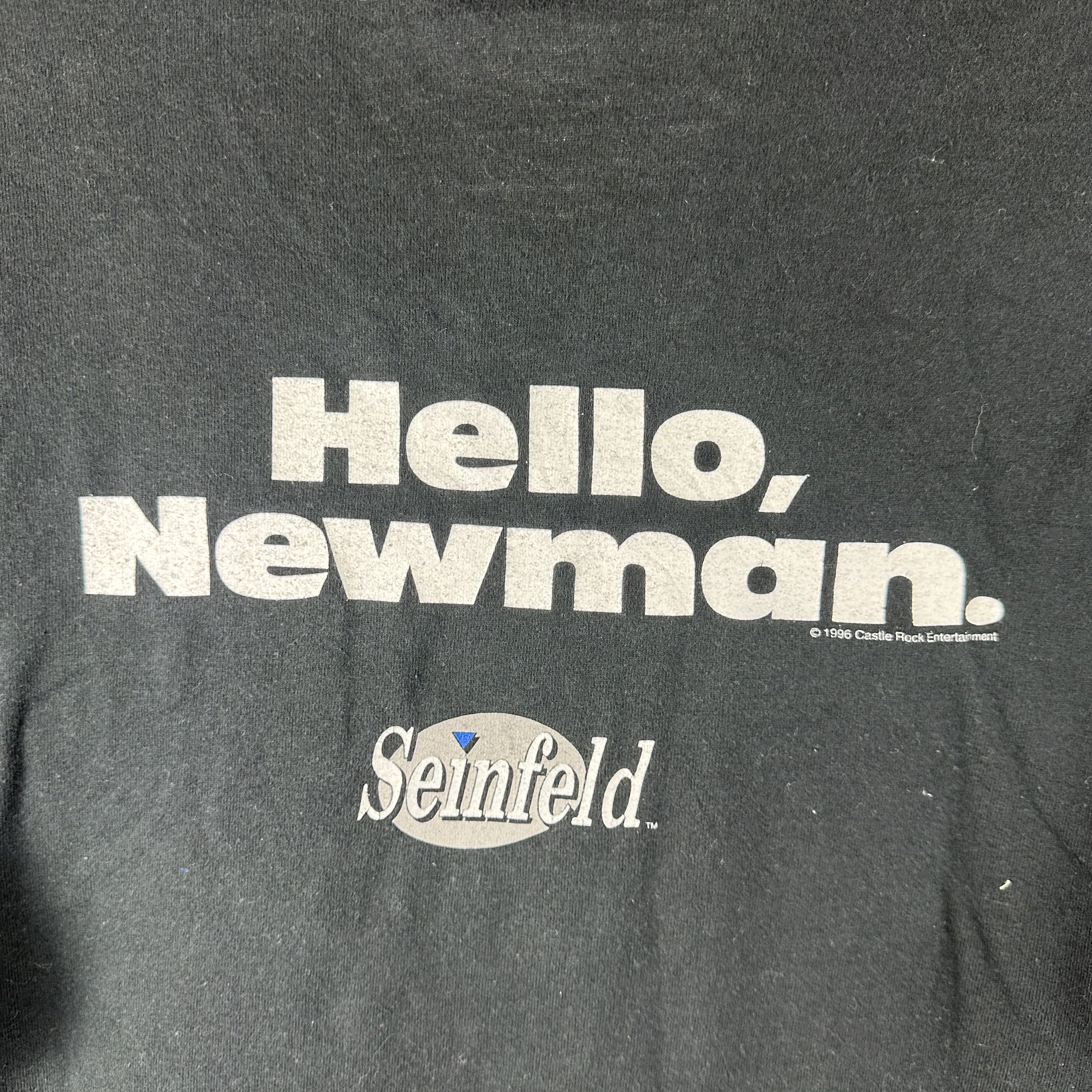 Vintage 1996 Seinfeld Hello Jerry Hello Newman TV Show Promo Tee Size US XL / EU 56 / 4 - 4 Thumbnail