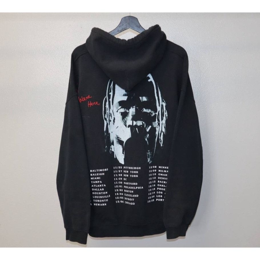 Vintage TRAVIS SCOTT Astroworld Tour Hoodie Men's L Black Wish You Size US L / EU 52-54 / 3 - 8 Thumbnail