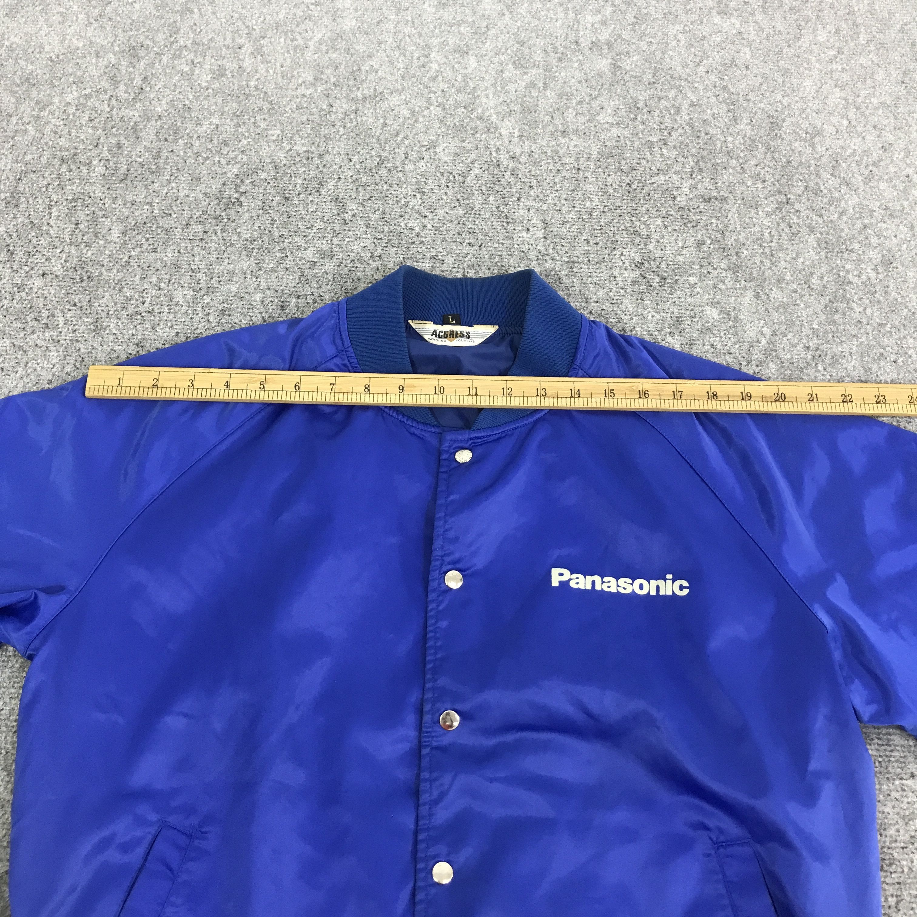 Japanese Brand PANASONIC SNAP BUTTON BOMBER JACKET K116B17 Size US L / EU 52-54 / 3 - 5 Thumbnail