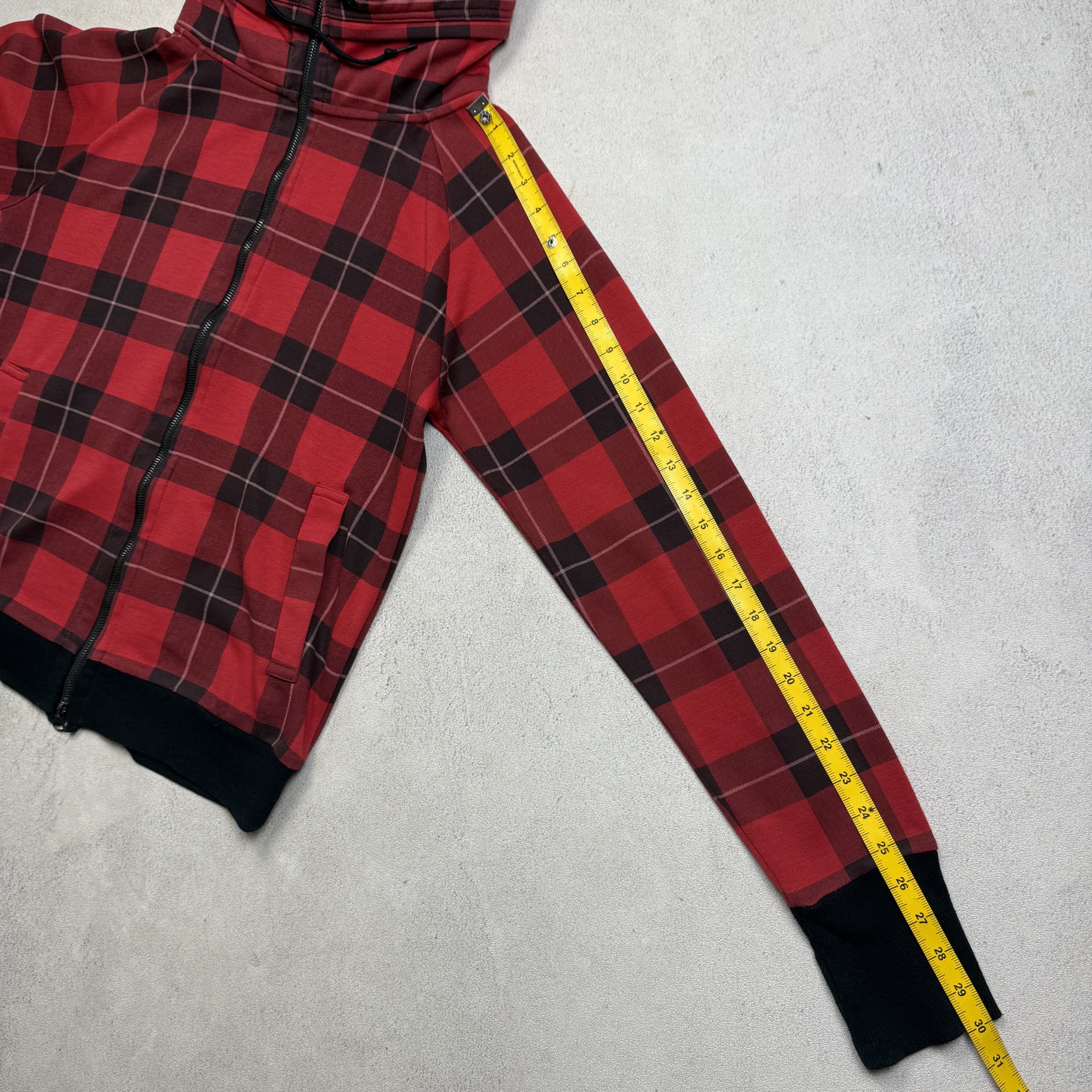 Jungle Storm Plaid Tartan Bono Jacket
