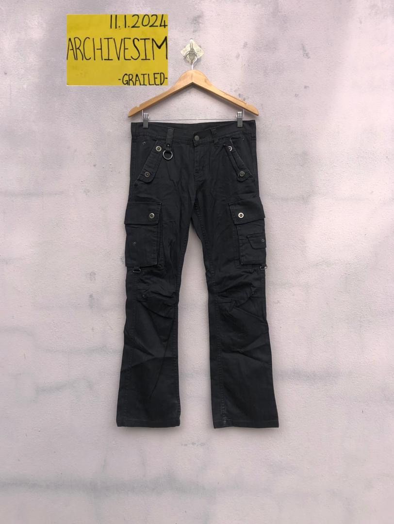 Tornado Mart Tornado Mart Flared Multiy Pocket Pants Size US 32 / EU 48 - 2 Thumbnail