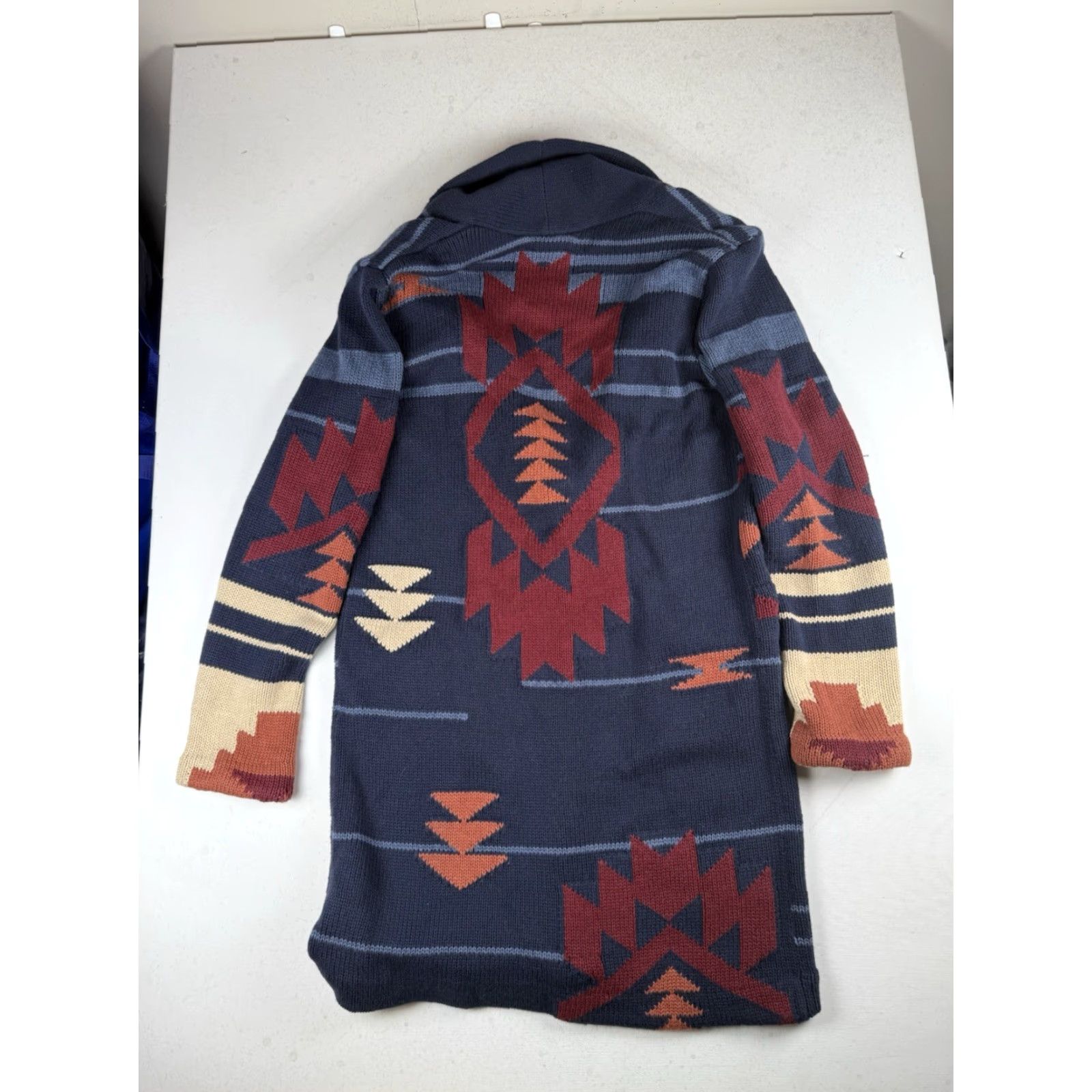 Pendleton Pendleton Women's Small Multicolor Tribal Southwest Aztec Knit Cardigan Sweater Pullover Long Sleeve Regular Size S Color Multicolor Size S / US 4 / IT 40 - 7 Thumbnail