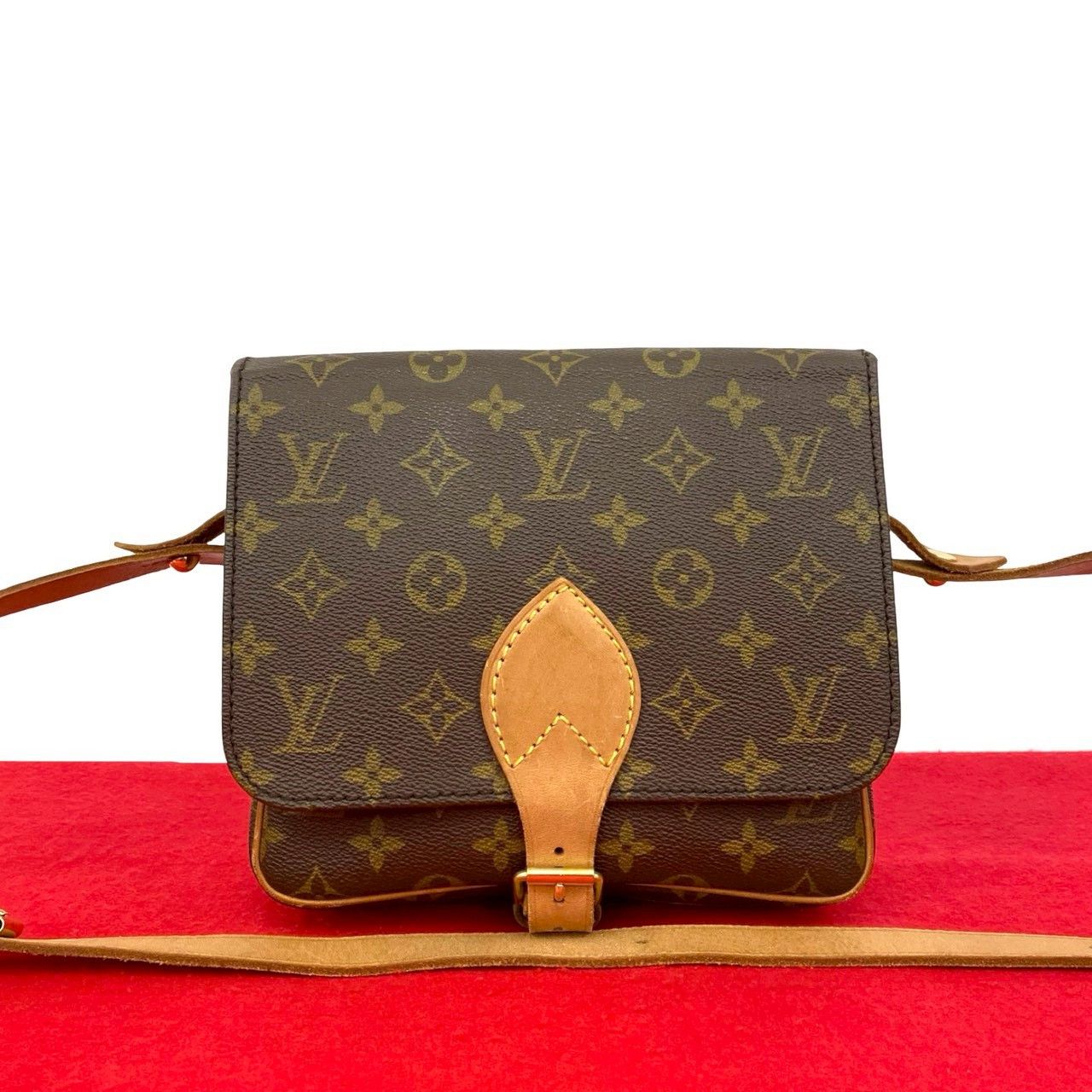 Louis Vuitton Louis Vuitton Louis Vuitton Cartouchiere Monogram Shoulder Bag Canvas Shoulder Bag DUTY FREE for USA Size ONE SIZE - 1 Thumbnail