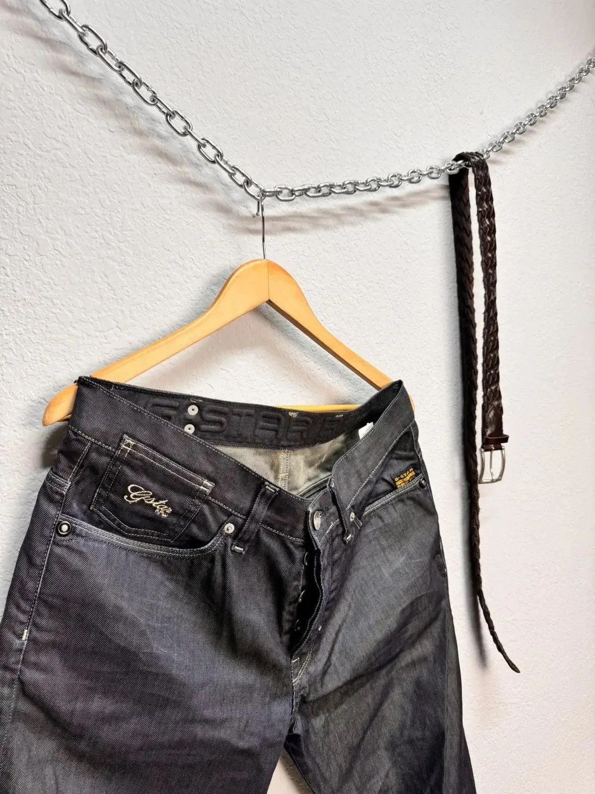 Vintage Junya Watanabe Style G Star raw Bondage Cargo Pans Size US 32 / EU 48 - 11 Thumbnail