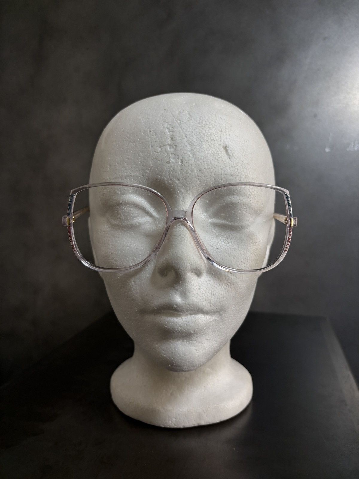 Silhouette 1980s Silhouette Eyeglasses Vintage Oversized Grandma Frames Size ONE SIZE - 5 Thumbnail