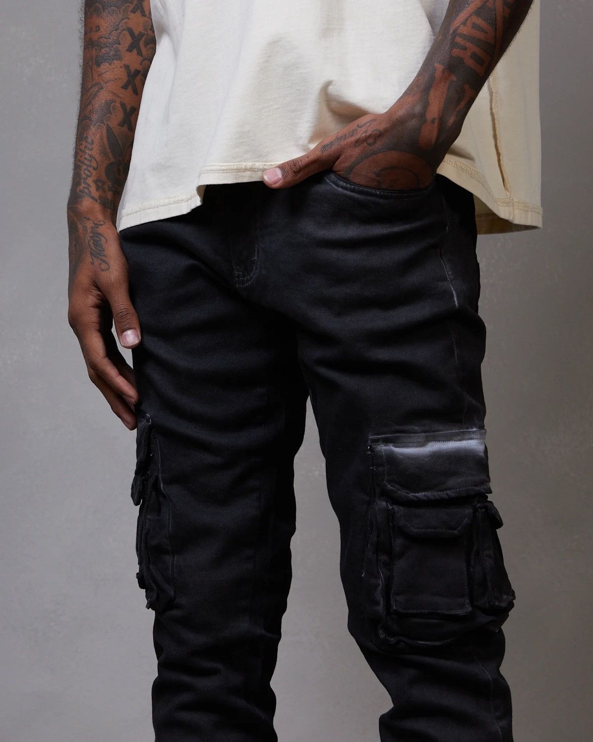 Other Black GFTD LA “Solace” jeans Size US 34 / EU 50 - 6 Thumbnail