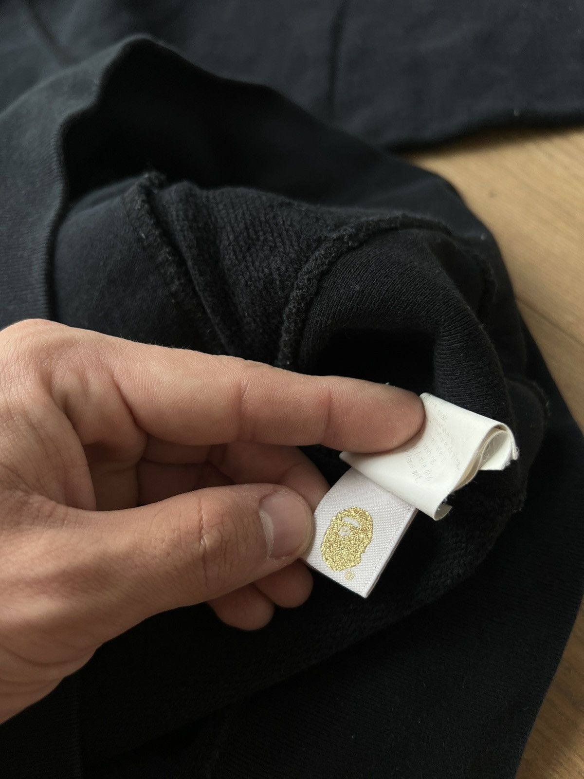 Bape BAPE GOLD FOIL APE HEAD HOODIE Size US L / EU 52-54 / 3 - 9 Thumbnail