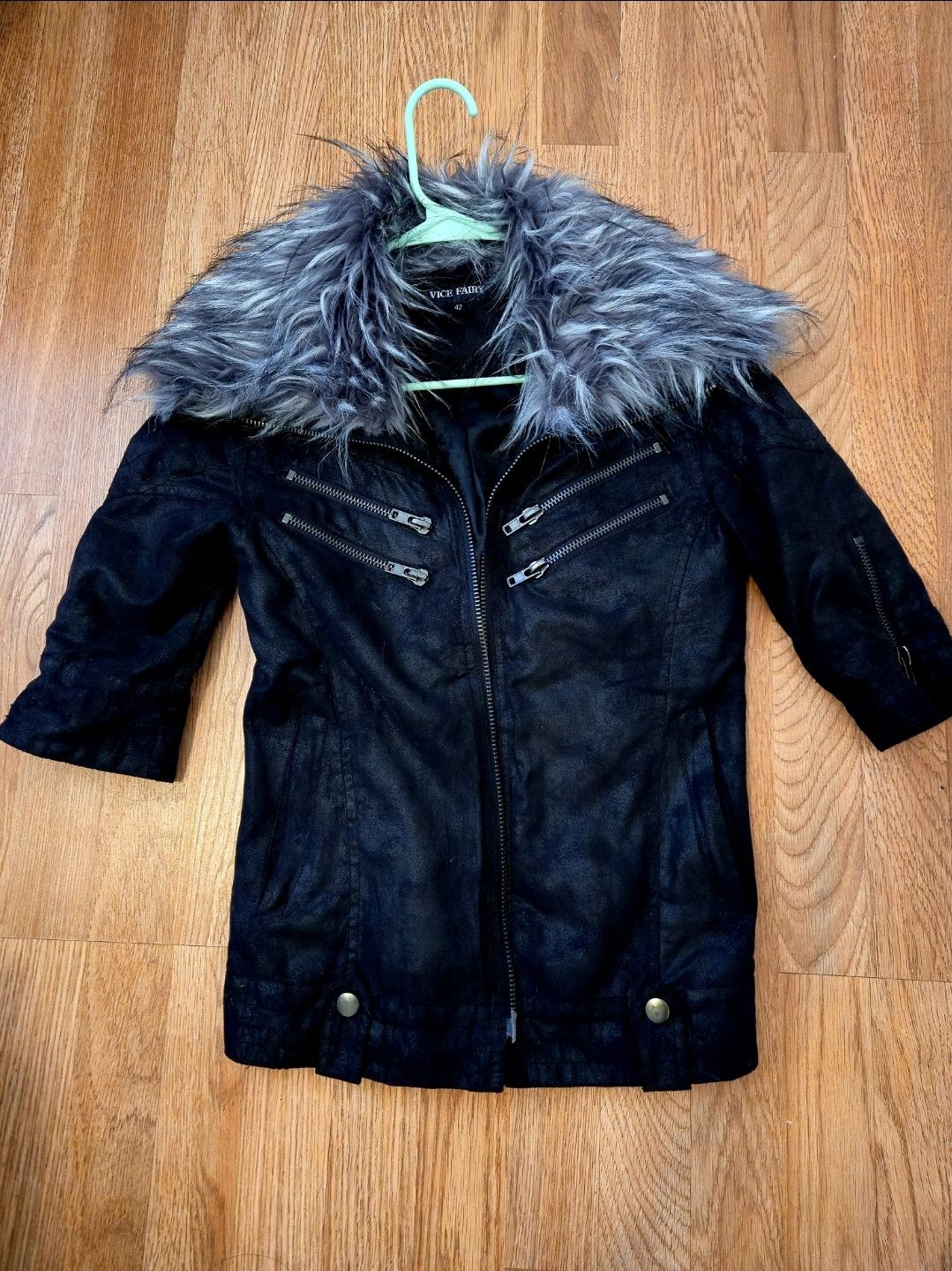 ジャケット・アウター VICEFAIRY Vkei fur jacket y2k VICEFAIRY Vkei fur jacket y2k