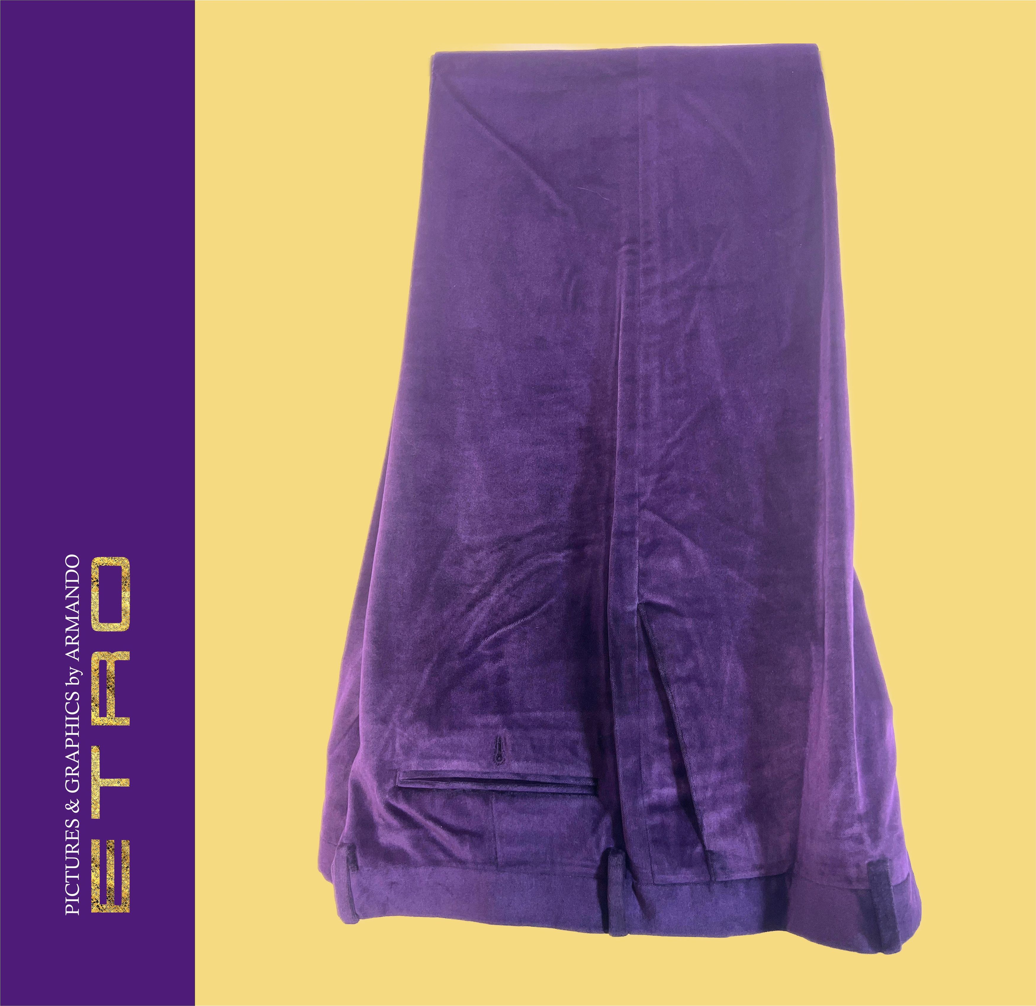 Etro Velvet Pant Size US 40 / EU 56 - 7 Thumbnail