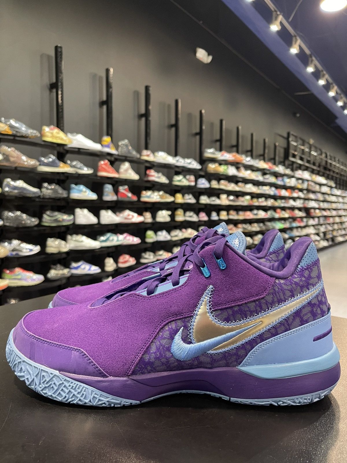 Jordan Brand Size 13 - Lebron NXXT Gen AMPD Purple Size US 13 / EU 46 - 1 Thumbnail