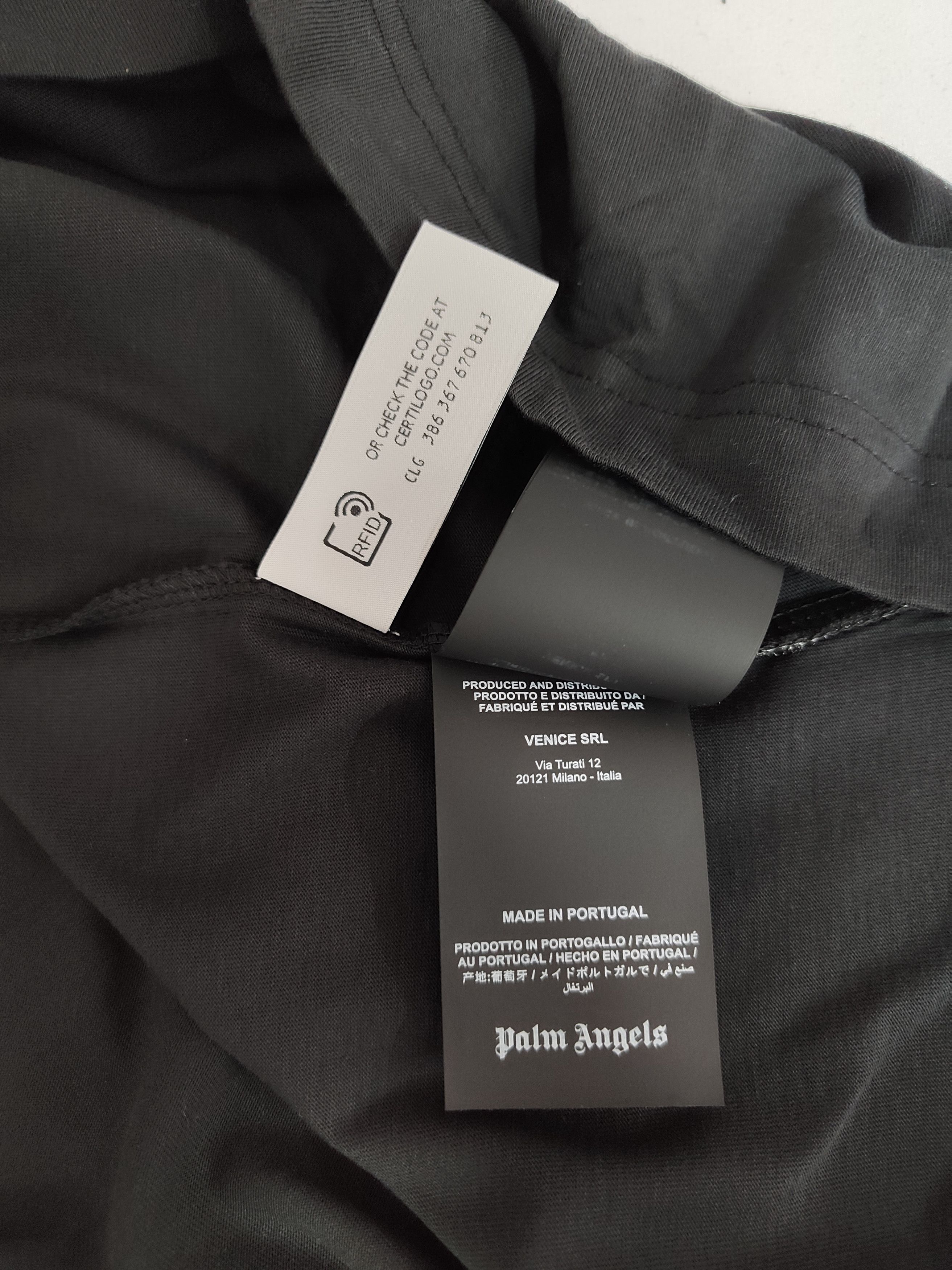Palm Angels Paml Angels "Curved Logo Over" Size US XXL / EU 58 / 5 - 5 Thumbnail