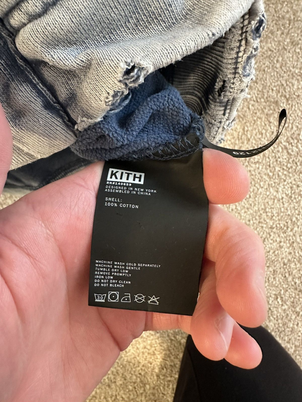 Kith Kith Double Pocket Hoodie Medium Indigo Size US M / EU 48-50 / 2 - 5 Thumbnail