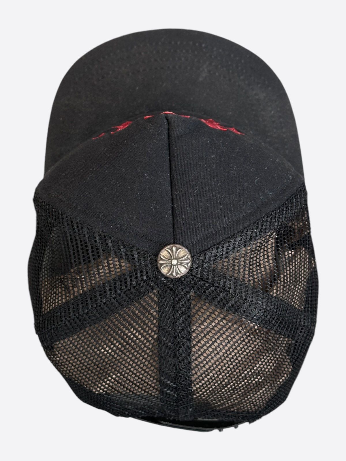 Chrome Hearts Chrome Hearts Red Leather Cemetery Hat - Triple Cross Size ONE SIZE - 2 Thumbnail
