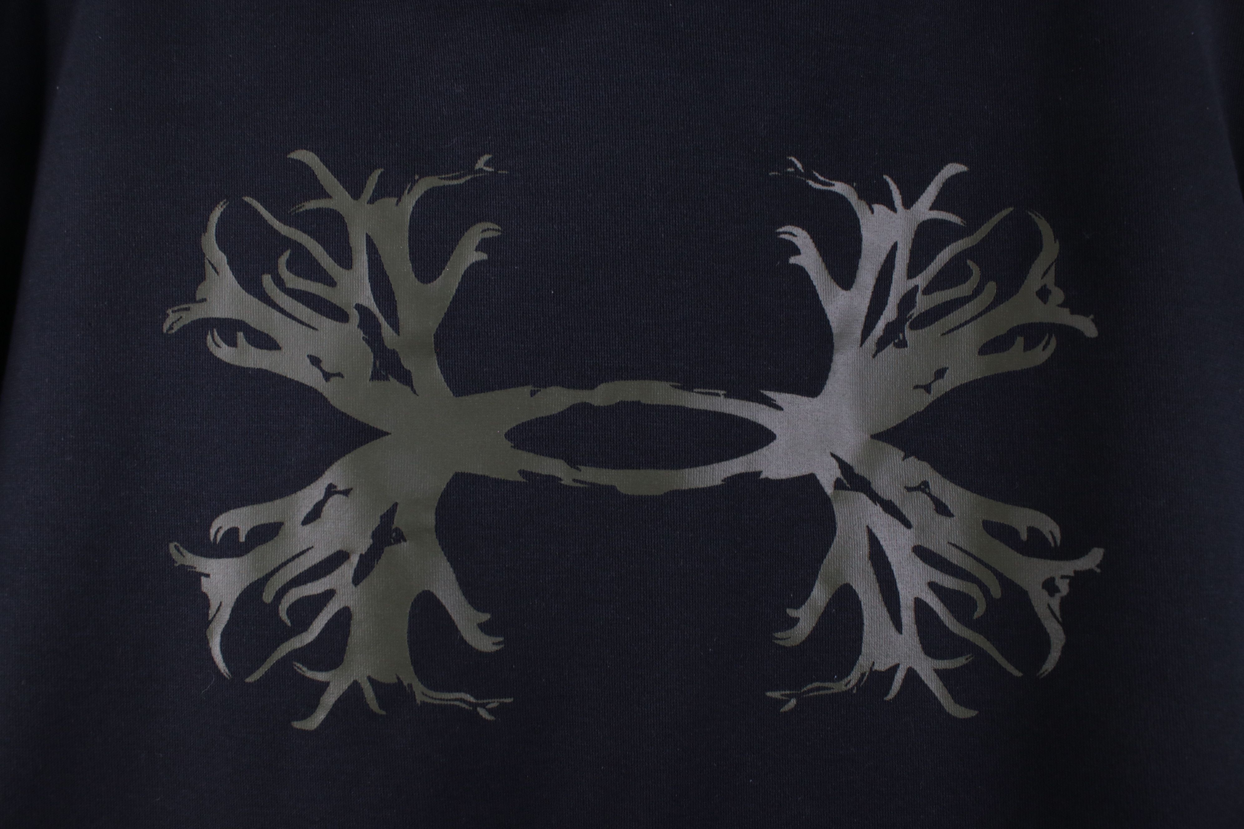 Under Armour Under Armour Fit Hunting Deer Antler Logo Hoodie Sweatshirt Size US M / EU 48-50 / 2 - 4 Thumbnail