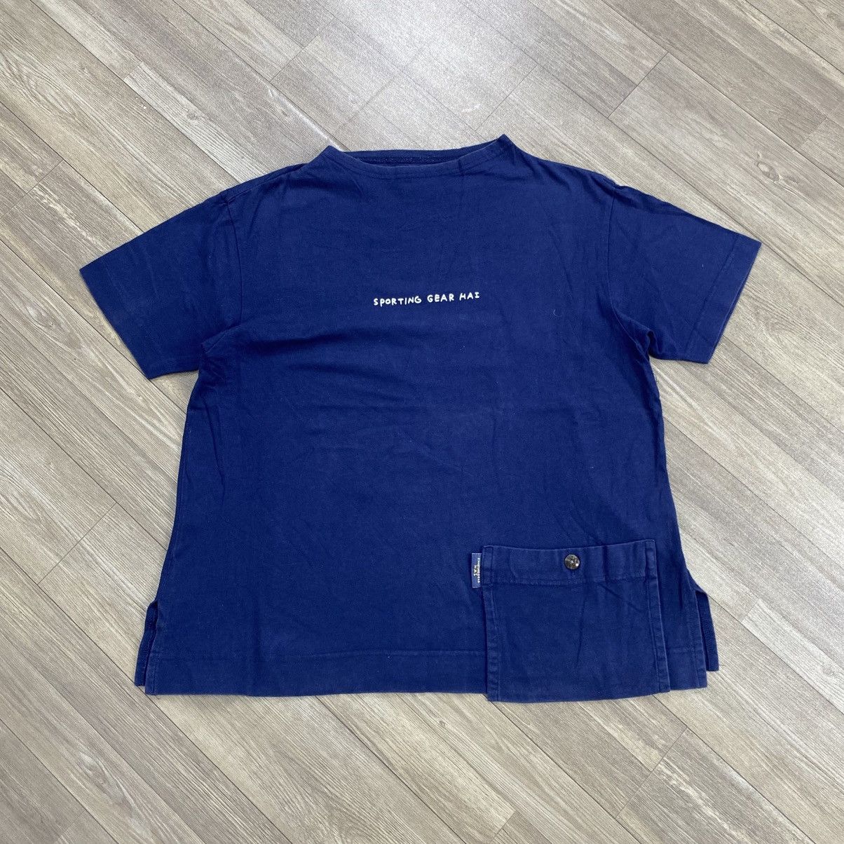Hai Sporting Gear Vintage Issey Miyake Hai Sporting Gear Big Pocket Tshirt Size US M / EU 48-50 / 2 - 1 Thumbnail