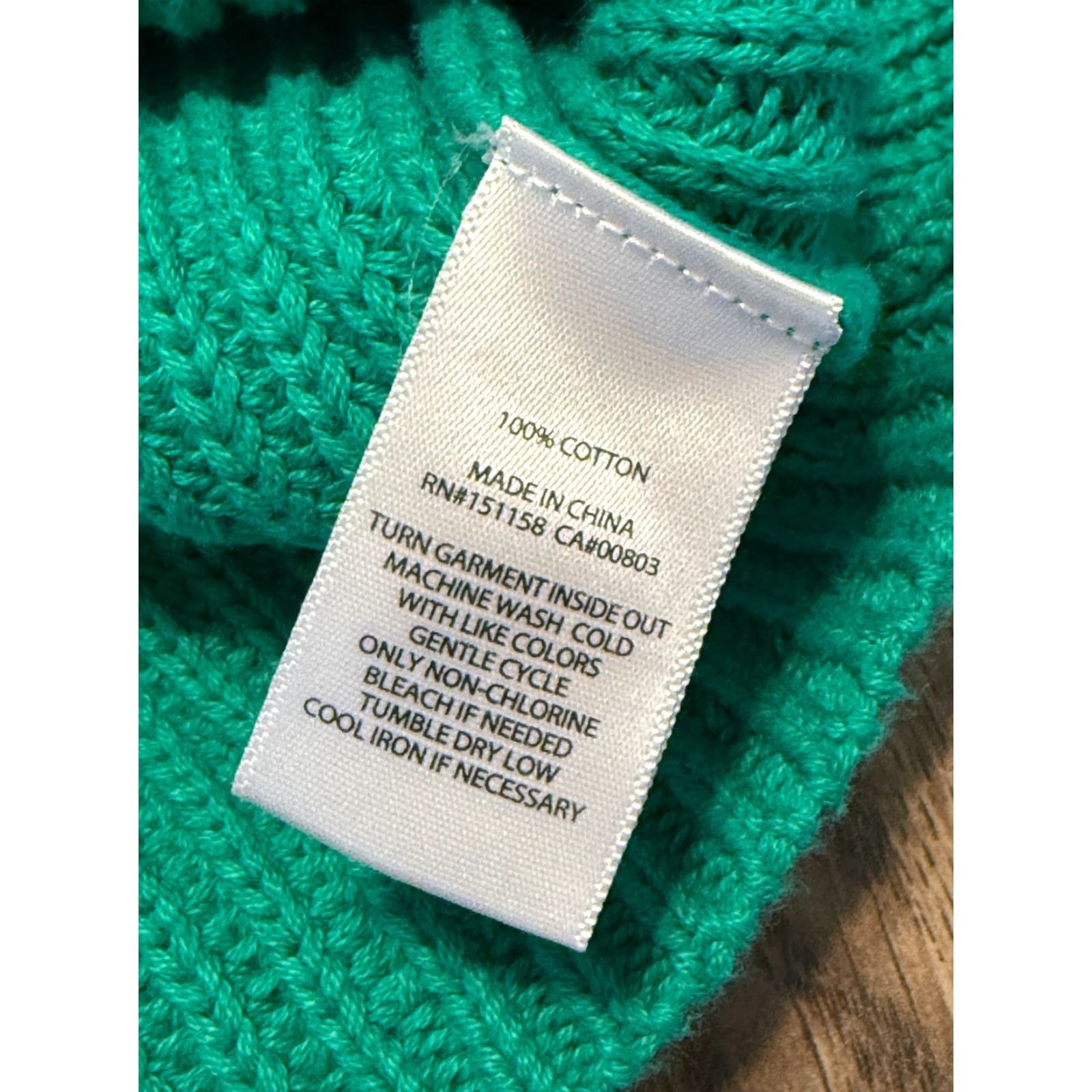 Vintage 525 Sweater Women's XS Green Pullover Crewneck Knit Shirt? Size XS / US 0-2 / IT 36-38 - 6 Thumbnail