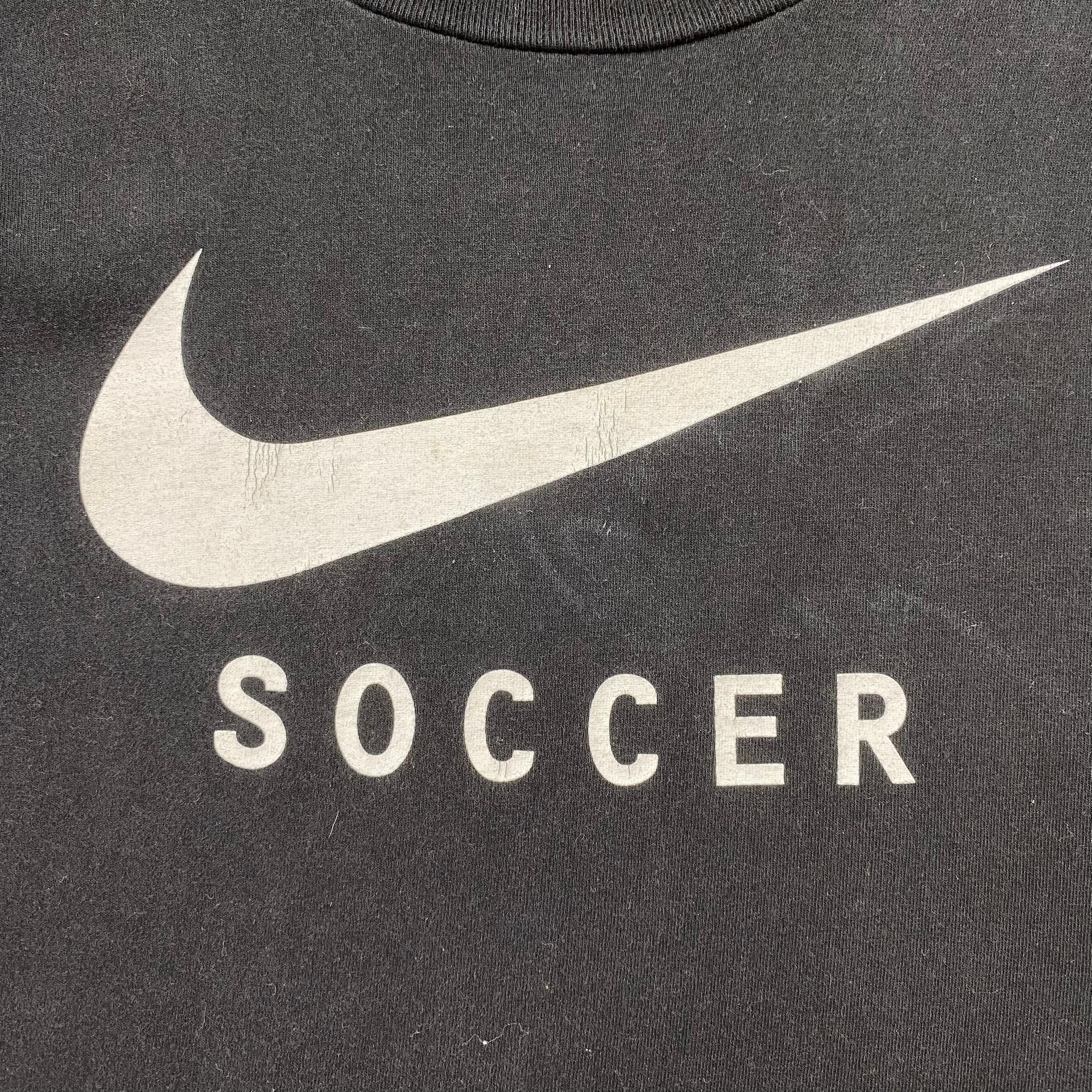 Nike Vintage 90s Nike Soccer Tshirt Size US XL / EU 56 / 4 - 11 Thumbnail