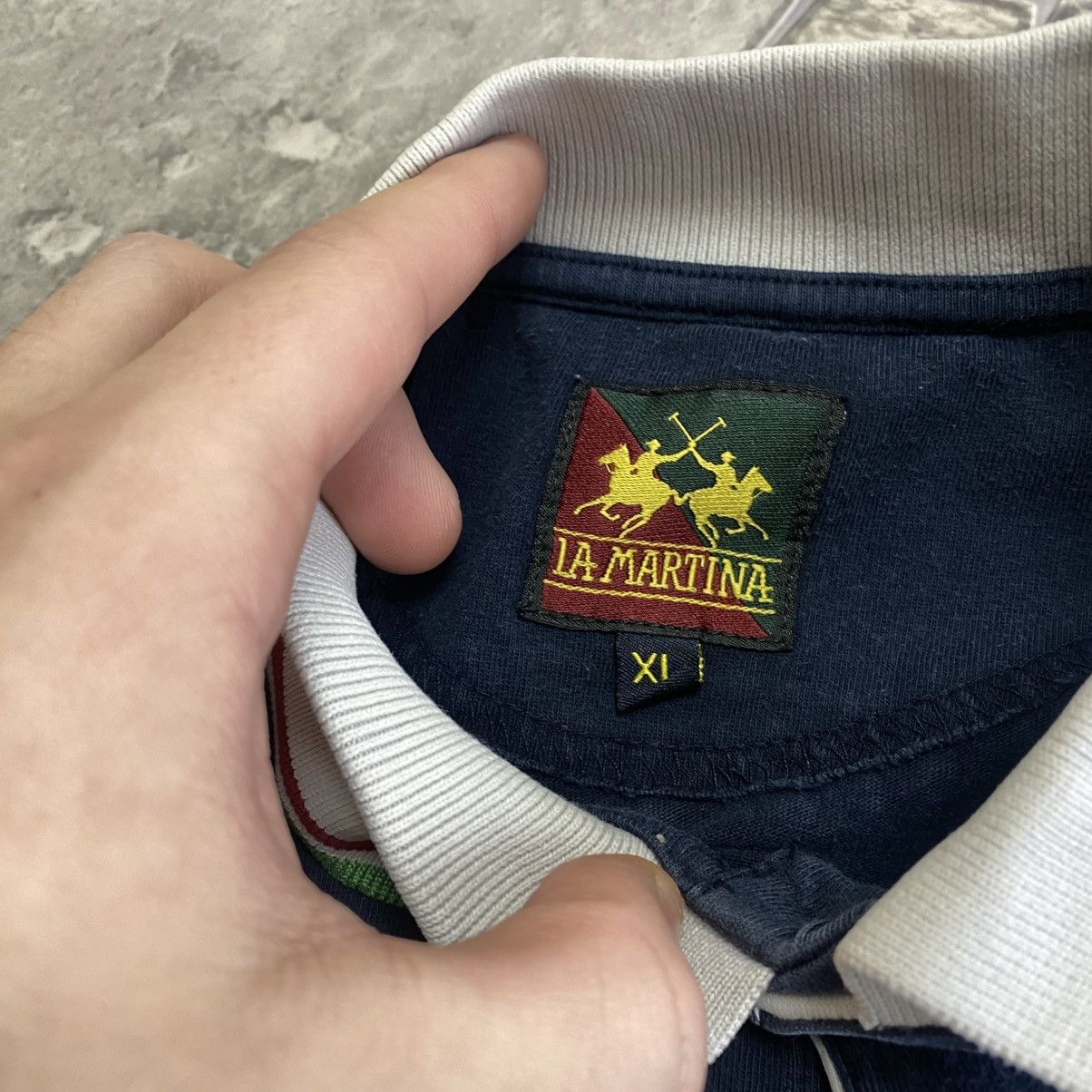 La Martina Vintage La Martina Italia Polo Team Polo T Shirt Rugby Size US XL / EU 56 / 4 - 8 Thumbnail